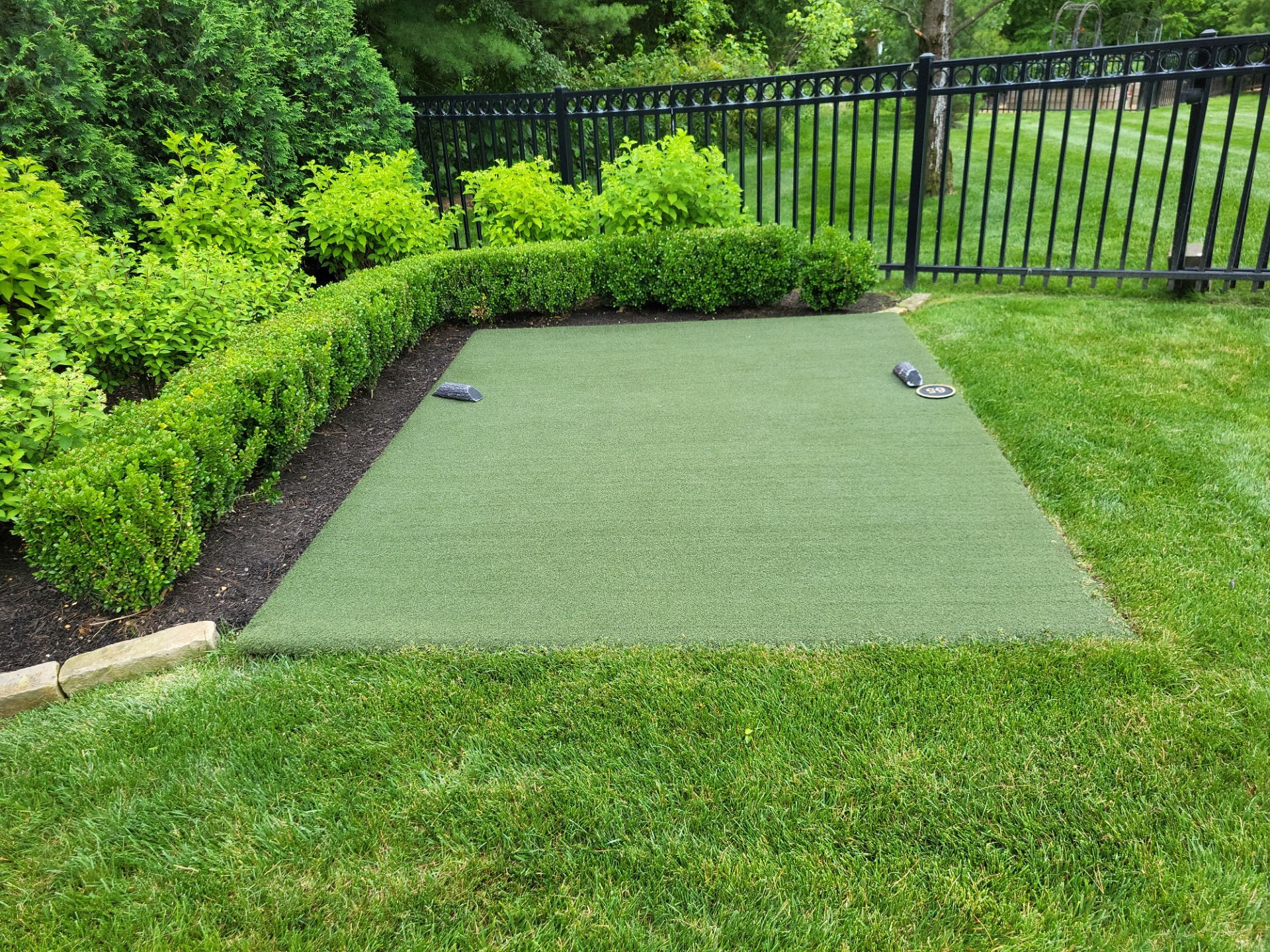 Duet of greens in New Albany, OH by Southwest Greens Midwest