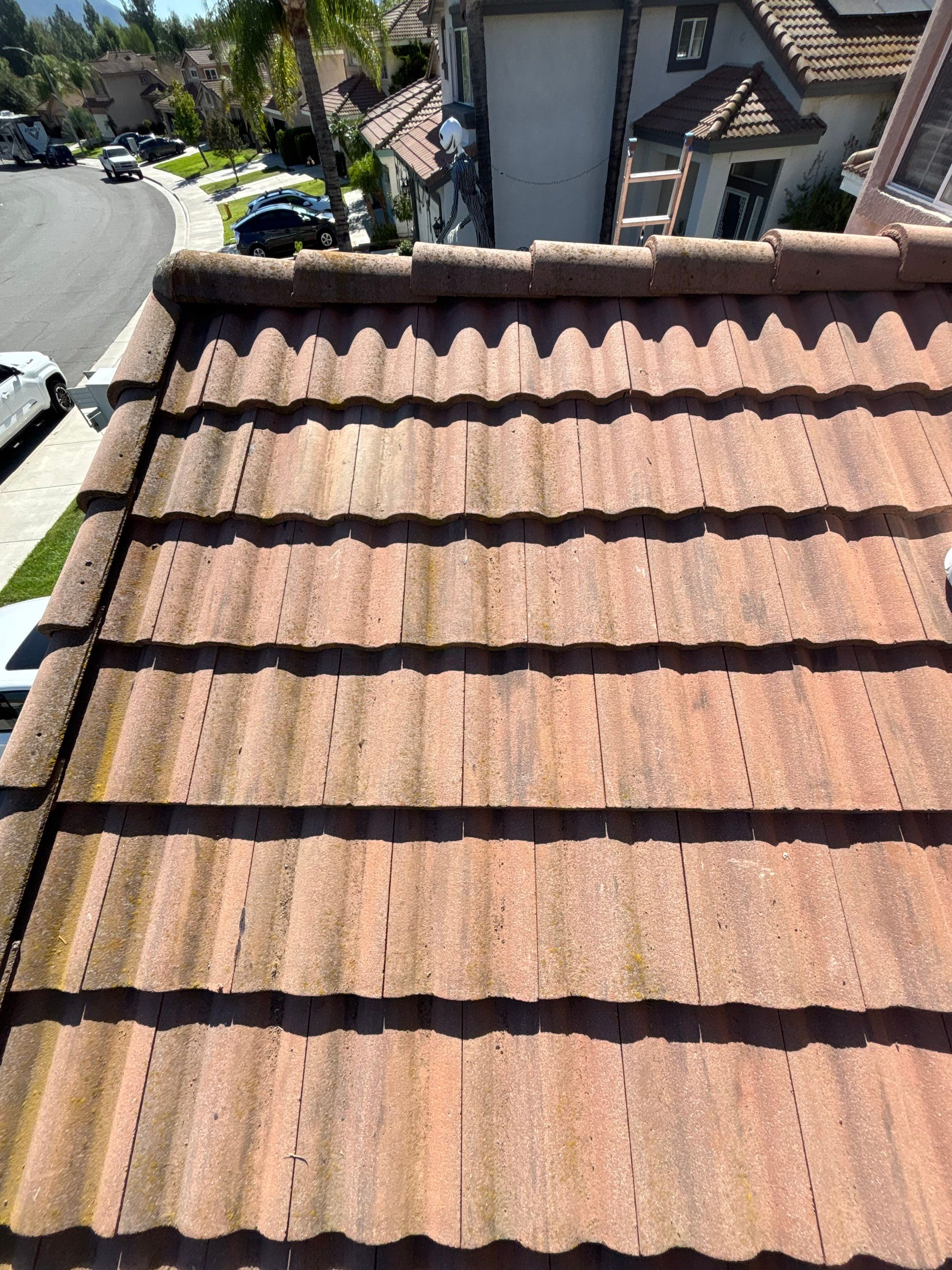 Concrete Tile Roof Lift and Lay Underlayment Replacement in Temecula by Zenith Roofing Services