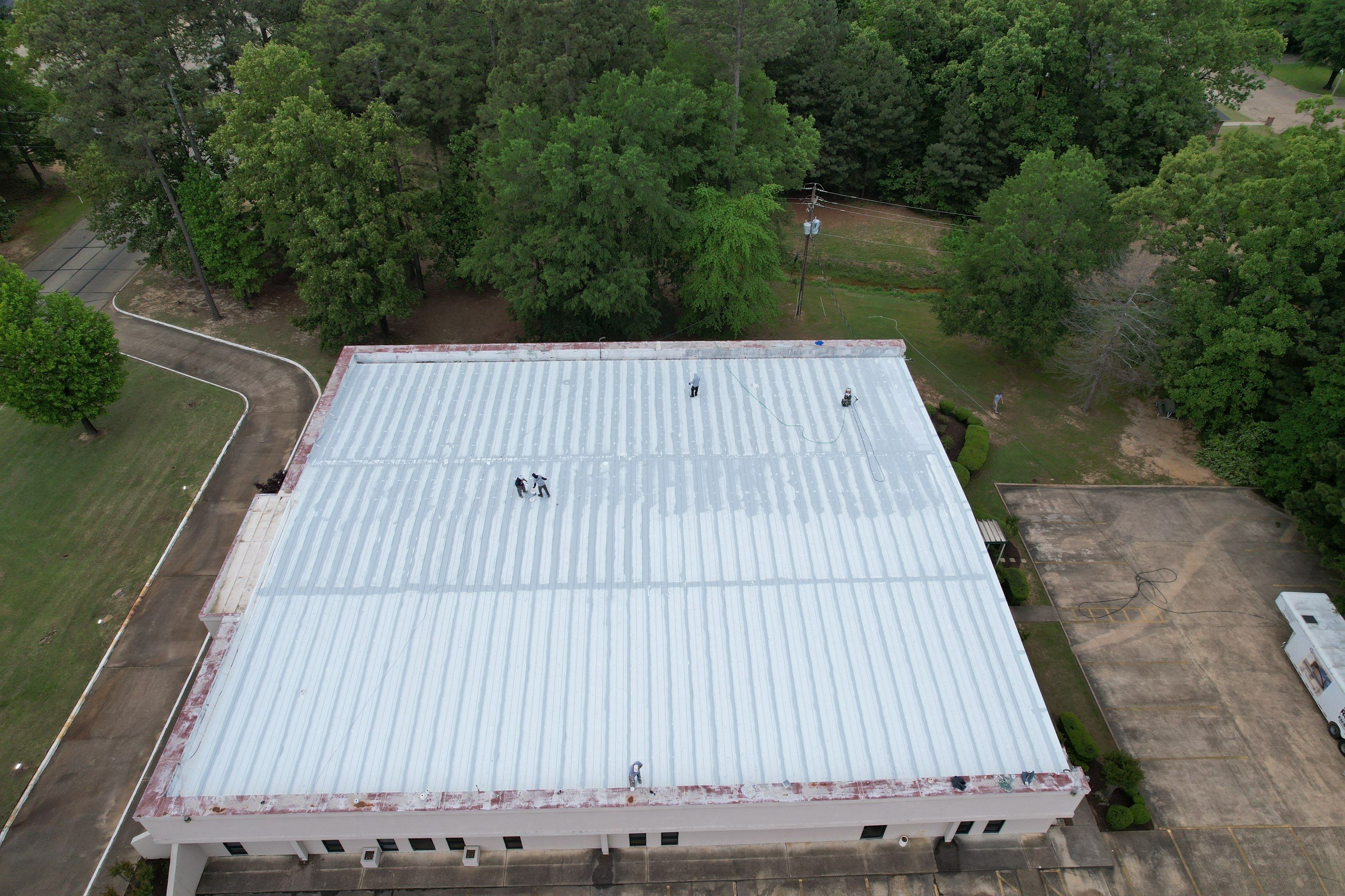 Office Building in Texarkana by Hostetler Roofing