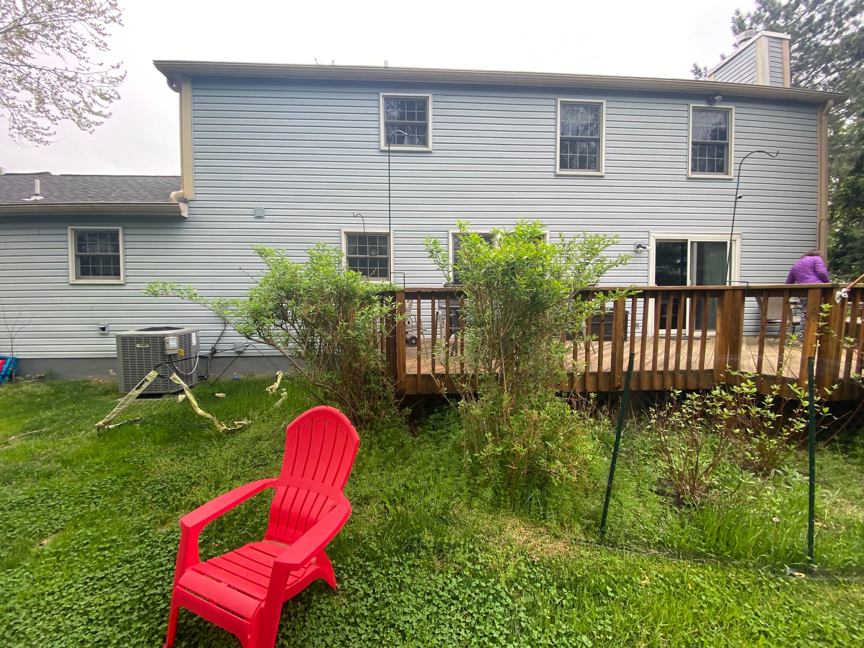 Backyard Transformation using Techo-Bloc Pavers by The Smet Companies, LLC