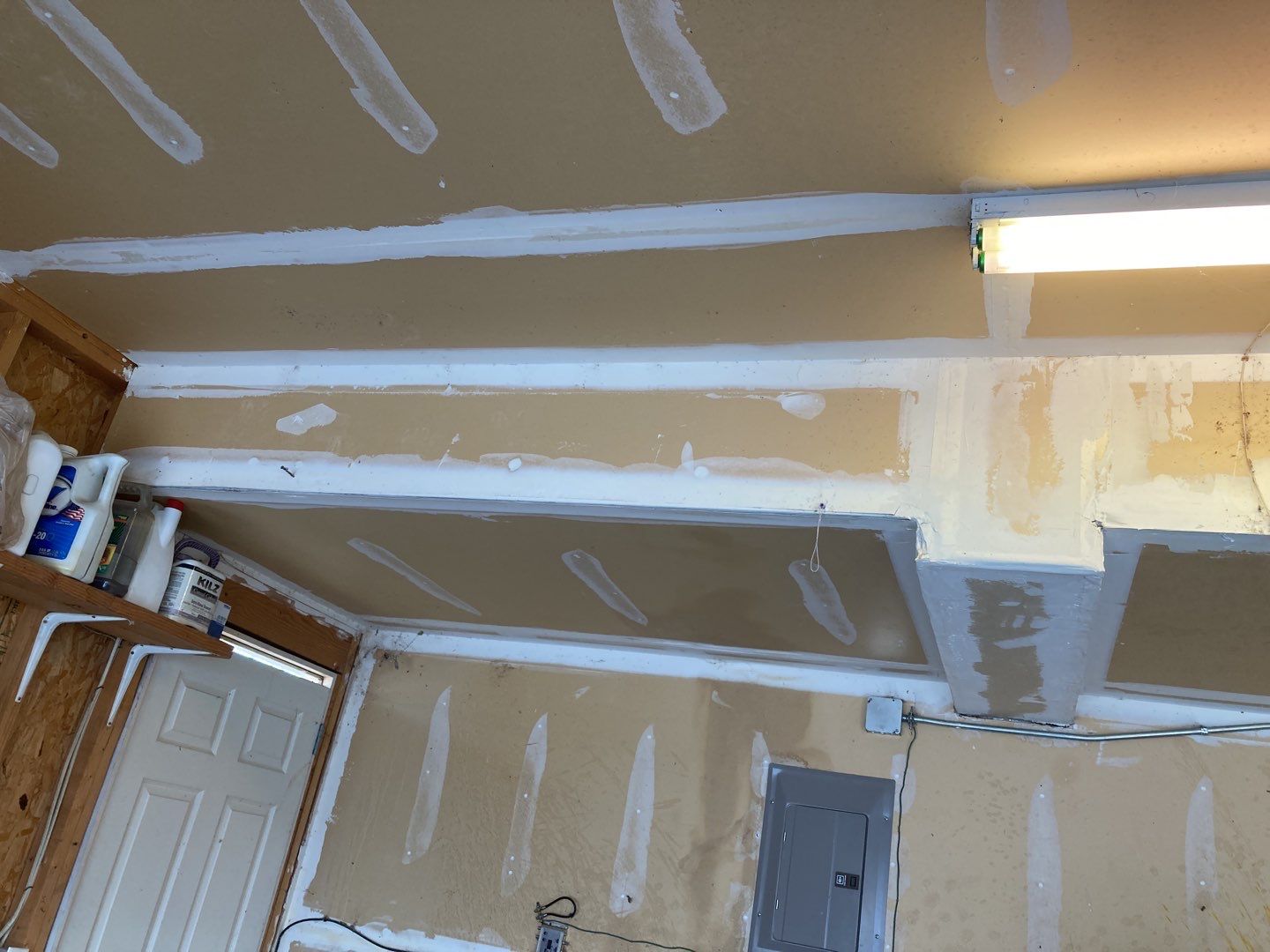 Water Damage in Garage by Accountable Home Services