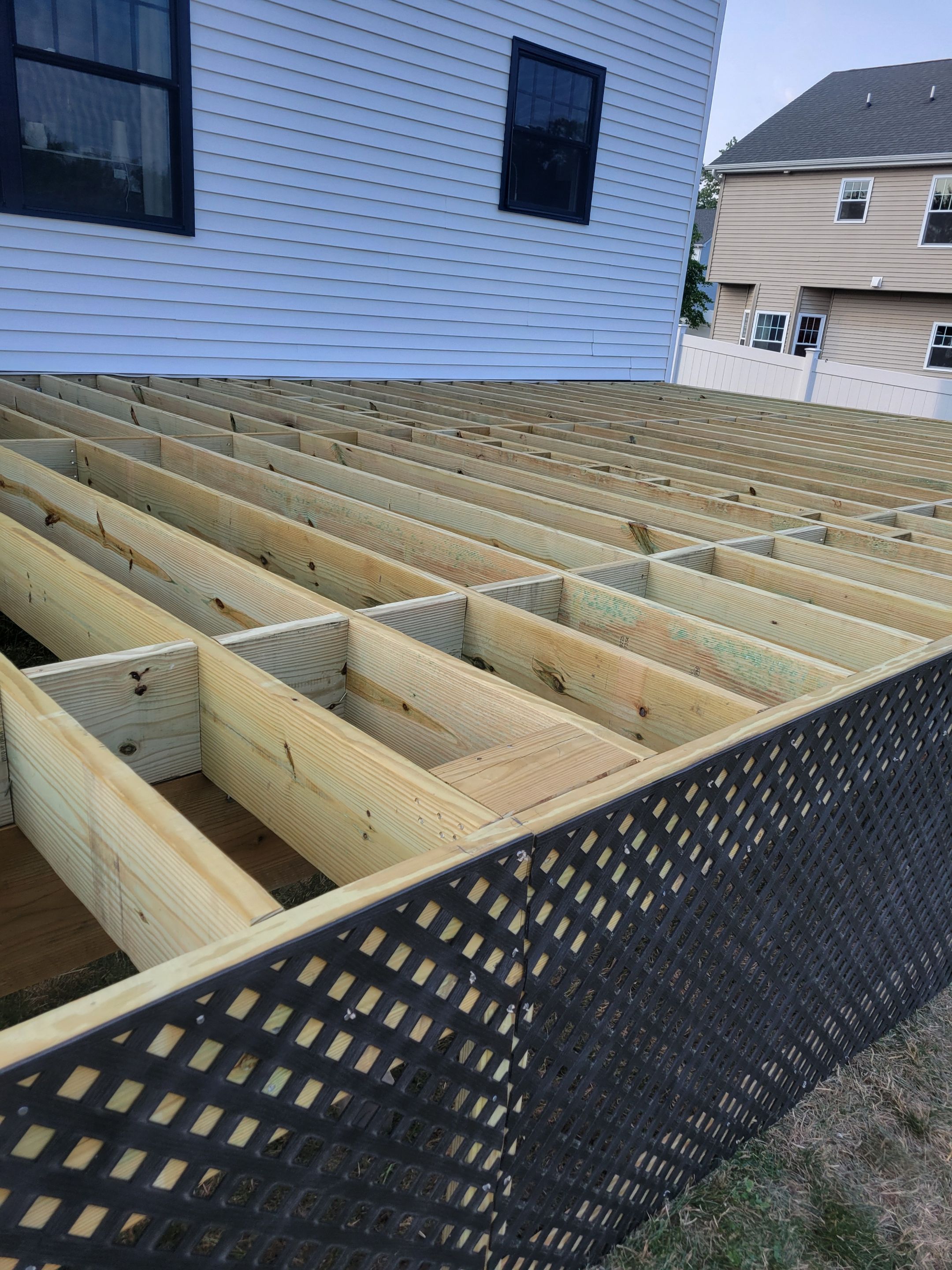 new deck in wall nj by deck guardian