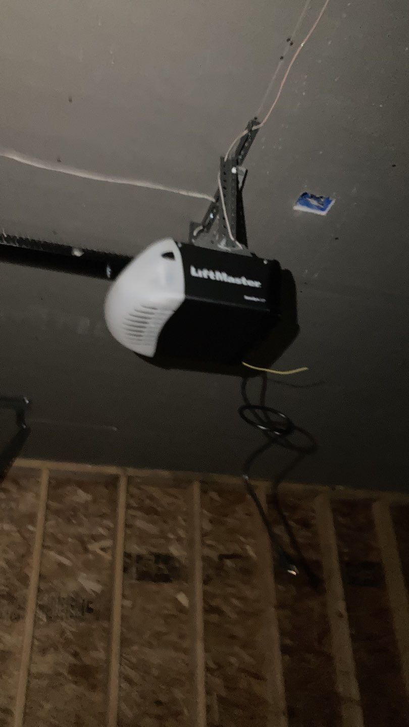 Completed wiring/Wall Consoles/Remotes by Shamrock Overhead Door, Inc.