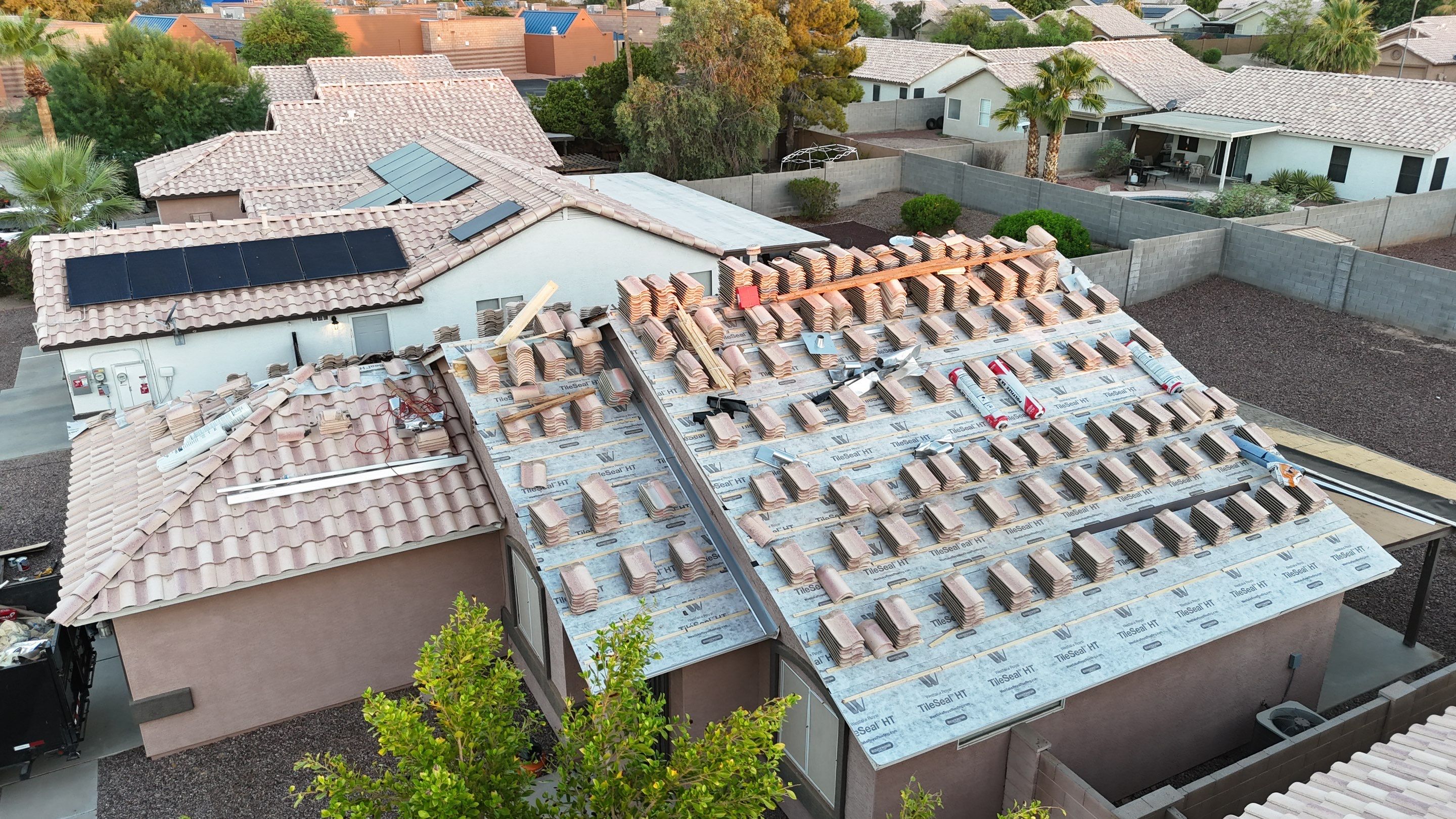 Project in Goodyear, AZ by Saint Roofing