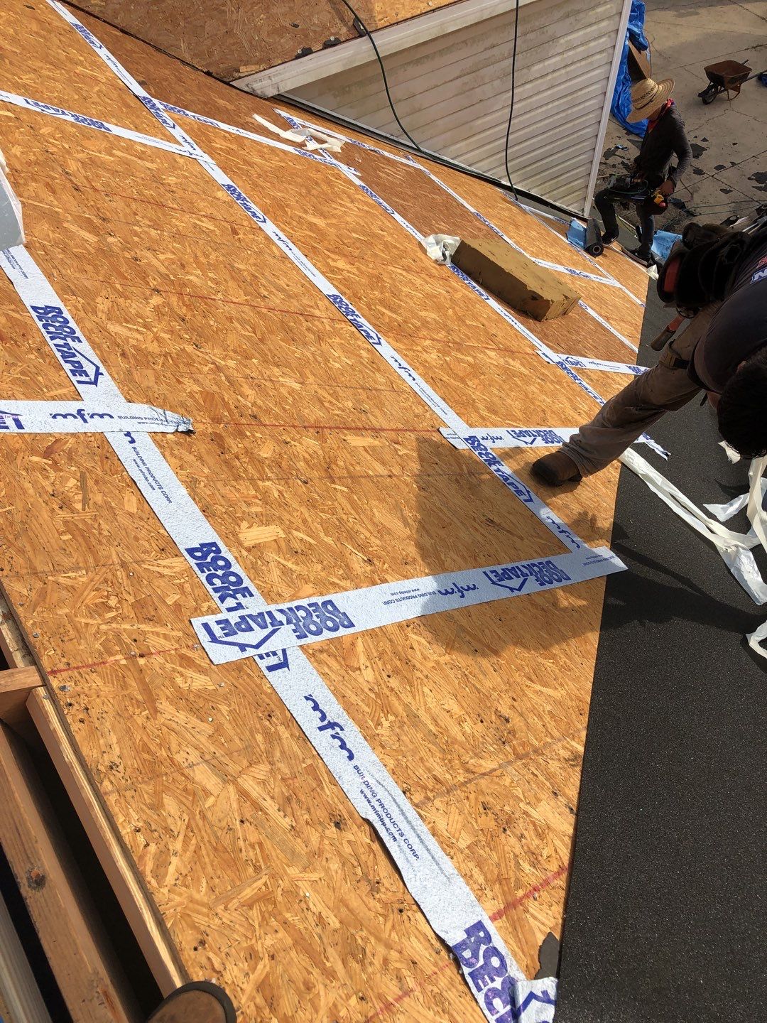 Residential Roofing Installation using Roof Replacement by American Roofing & Construction LLC