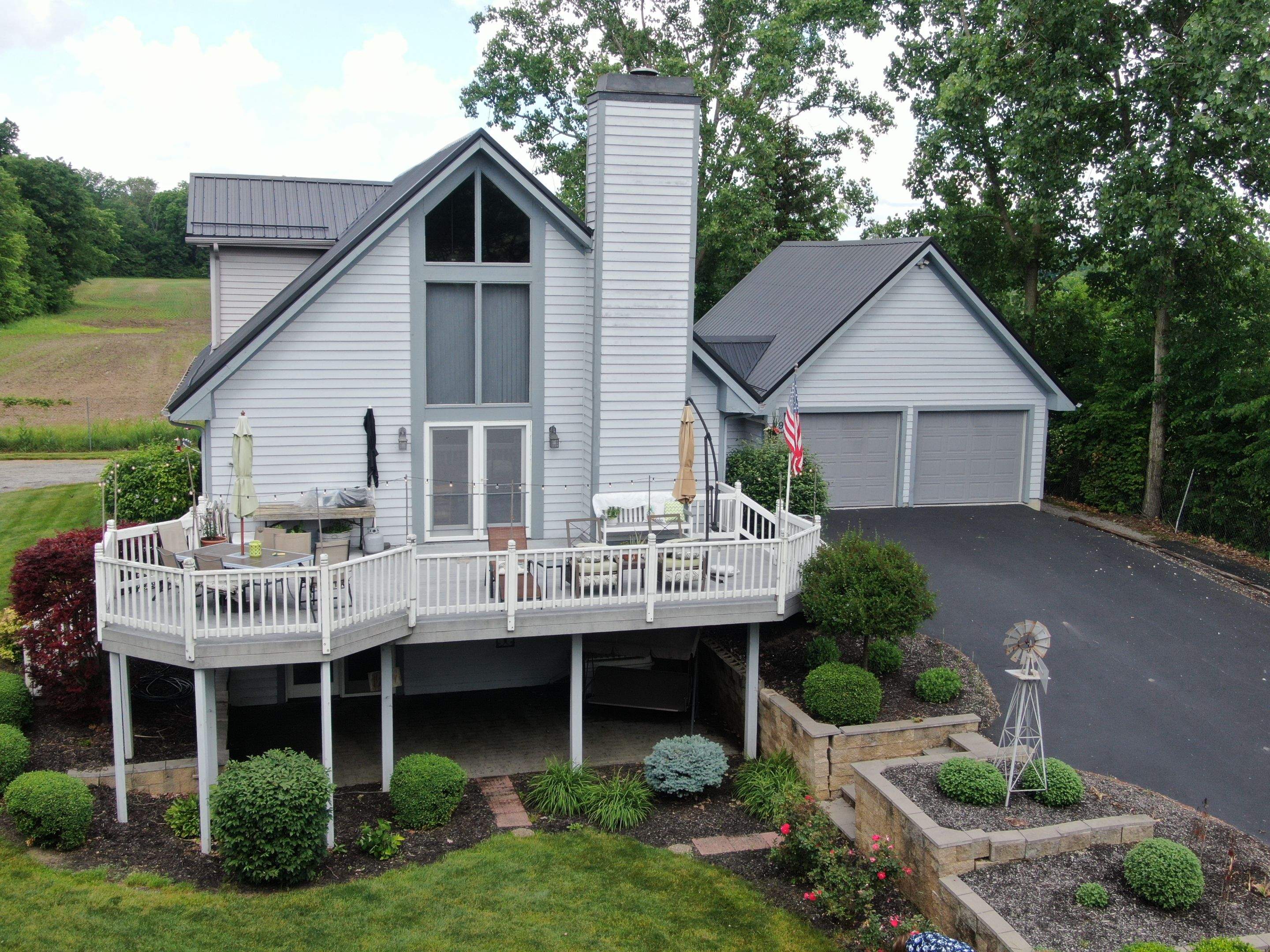 Residential Roofing Installation using Exposed Fastener Metal Roof by 4Ever Metal Roofing
