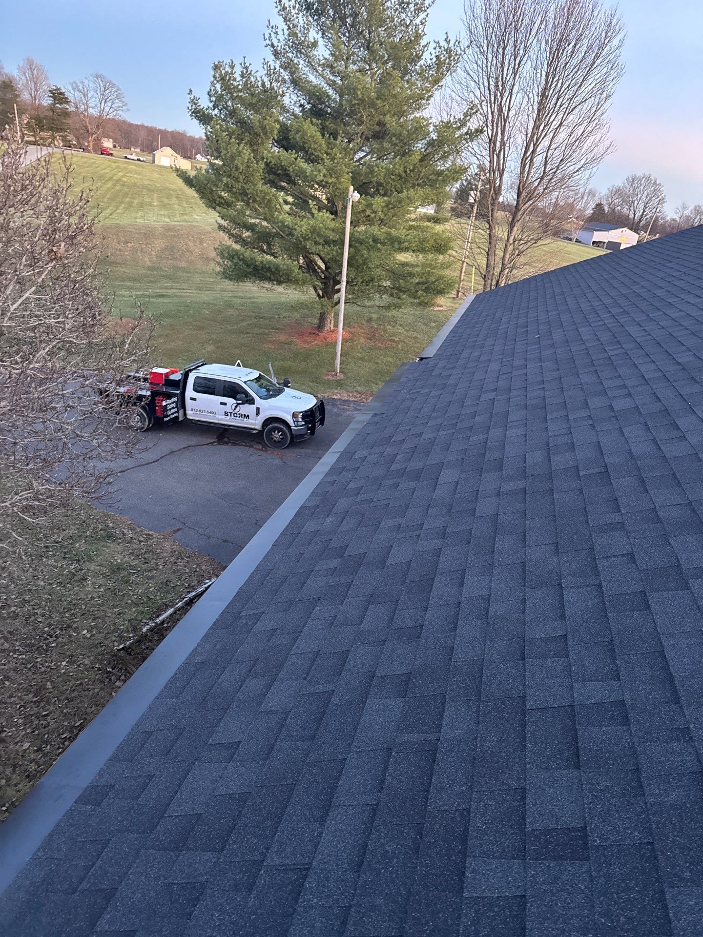 Hail Damage Roof Repair by Storm Contracting 