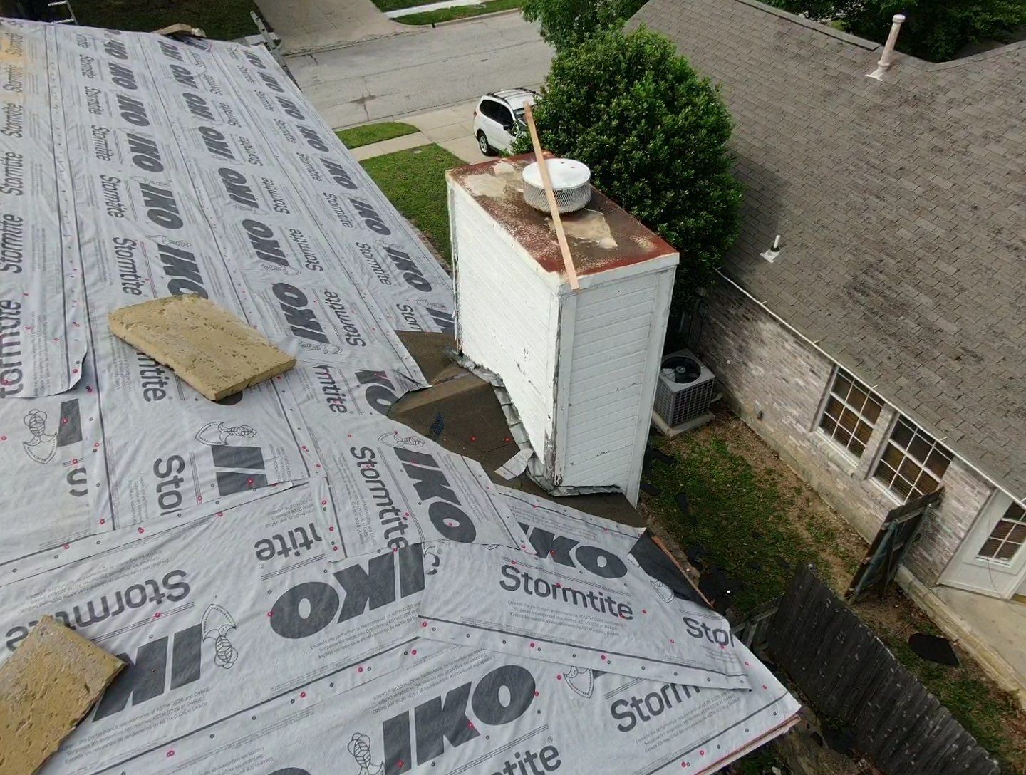 Residential Roofing Installation using Iko Dynasty Biscayne Bay Color by Becker Roofing and Exteriors