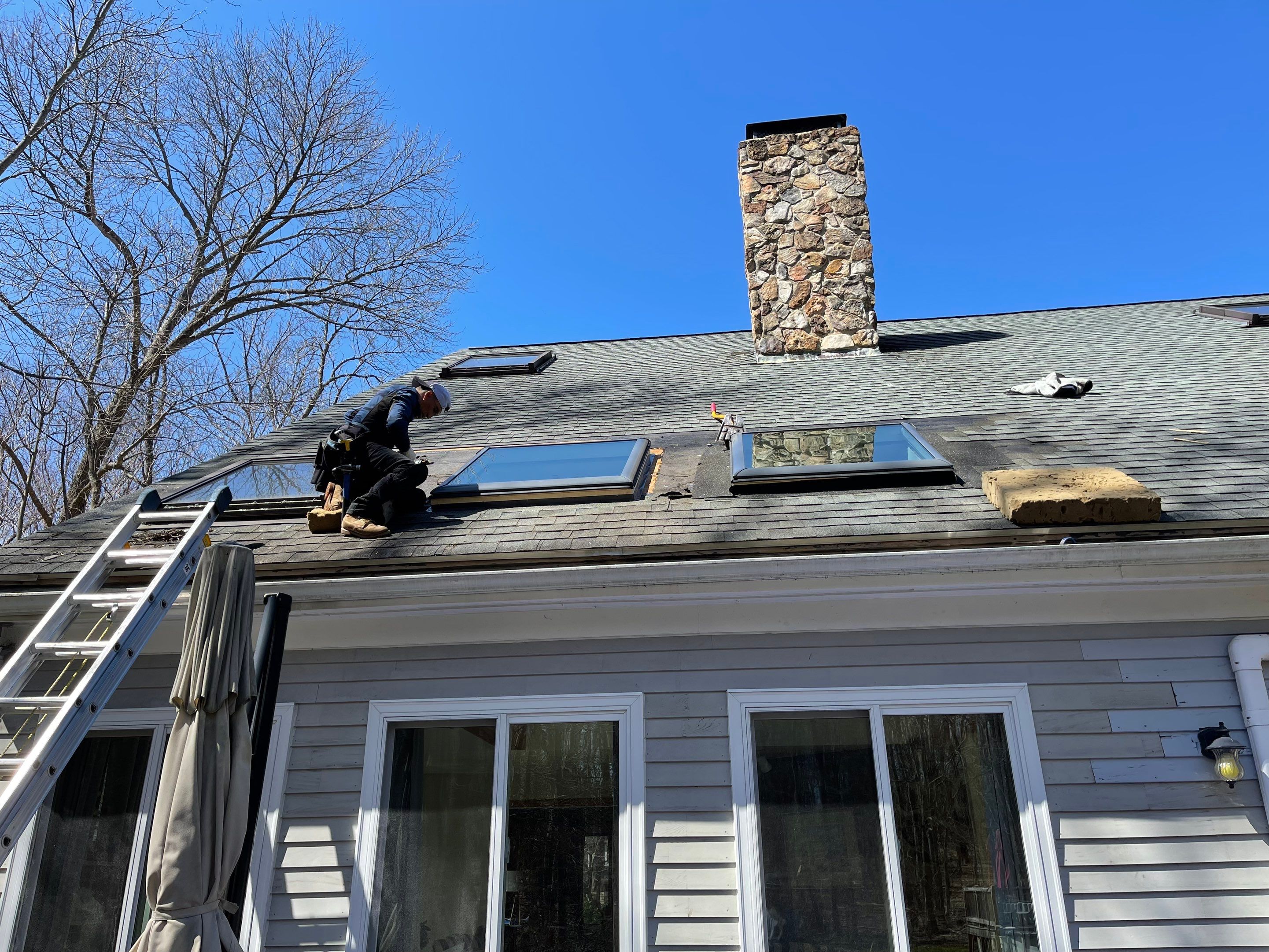 Window Installation using Velux Skylights by Sensible Home Solutions
