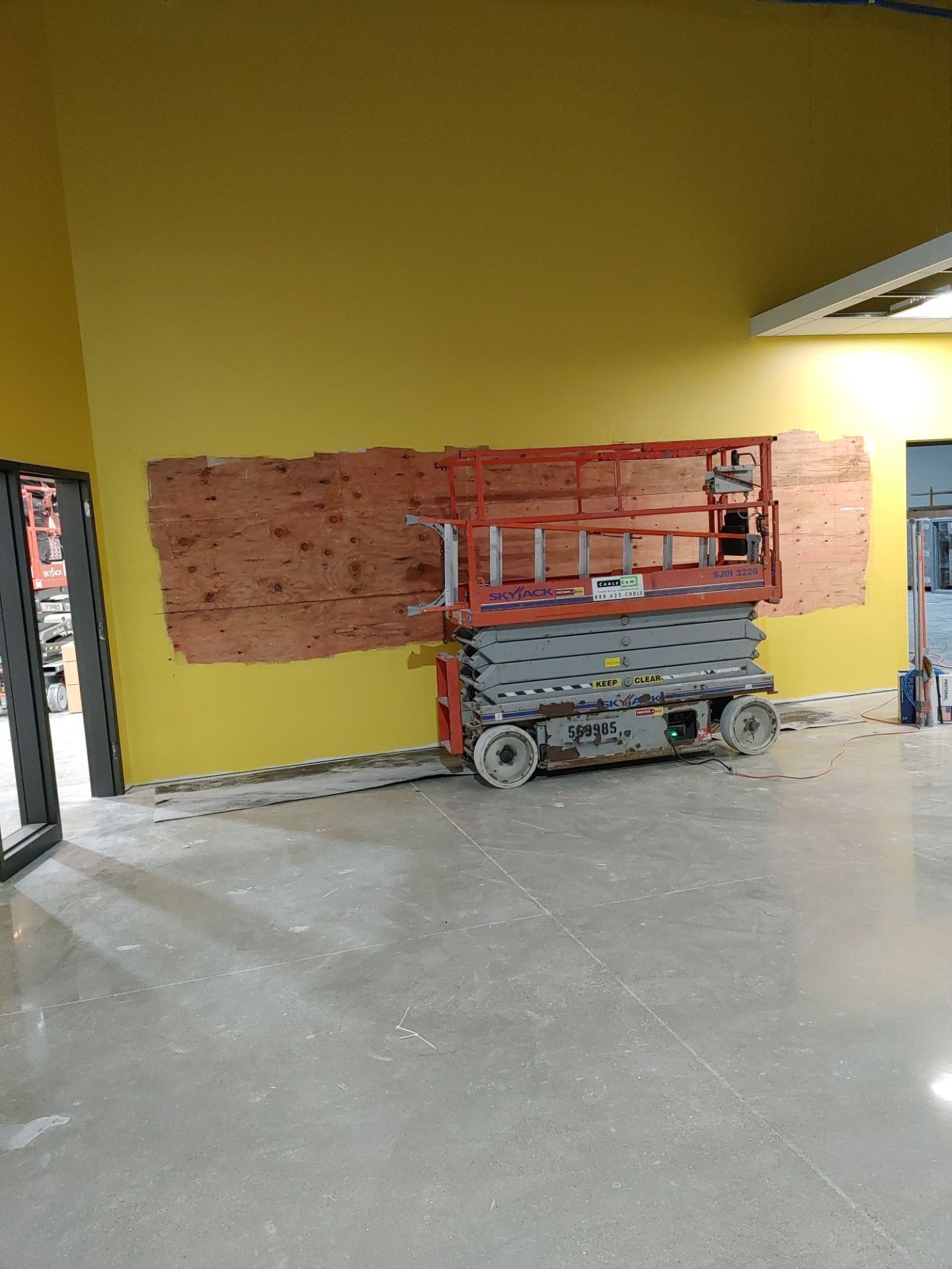 New Construction Precast - Warehouse, Office & Line Striping by Blair Commercial Painting, LLC