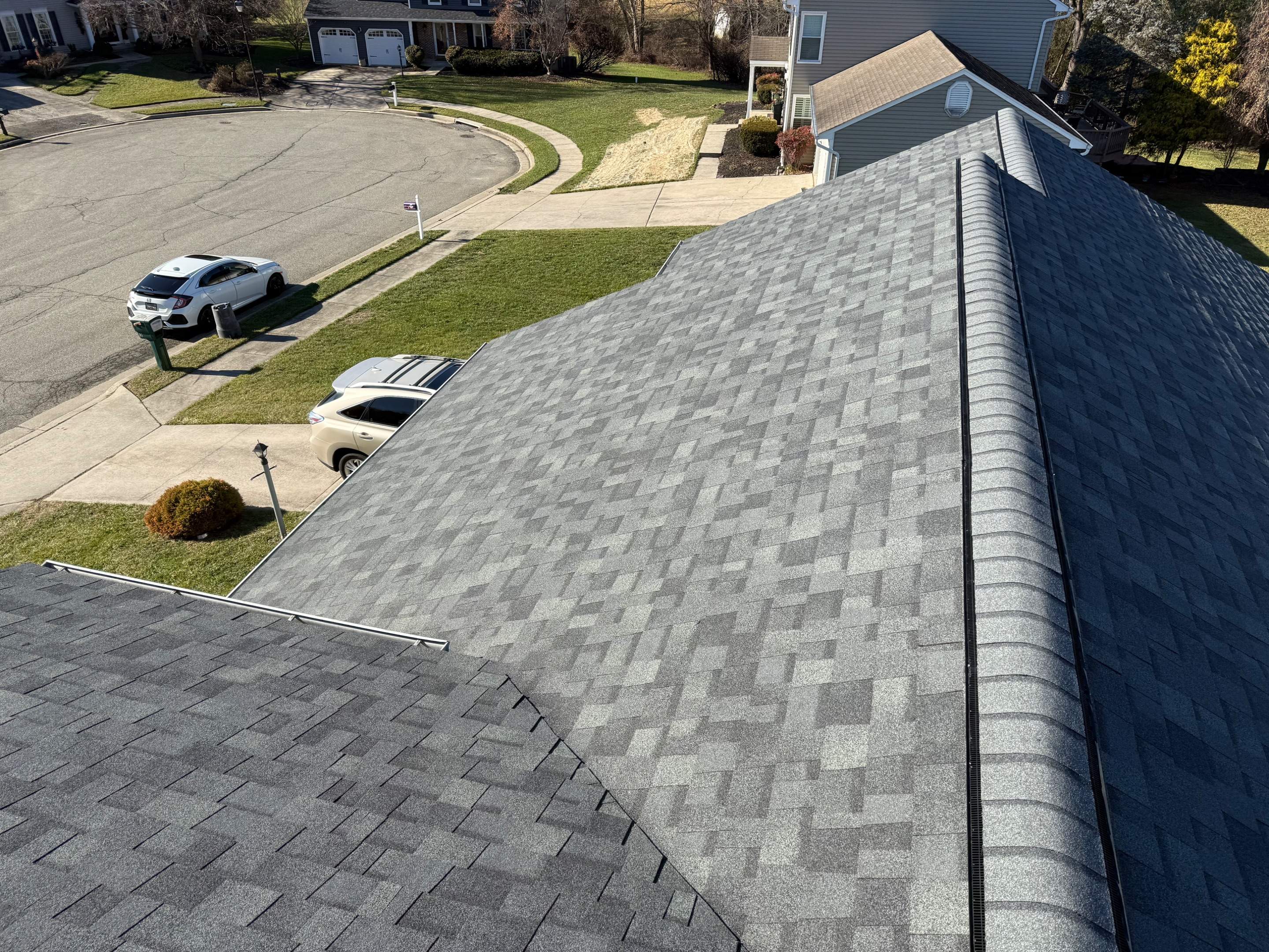 Residential Roofing Installation using Owens Corning TruDefinition Duration by Matter Construction, LLC