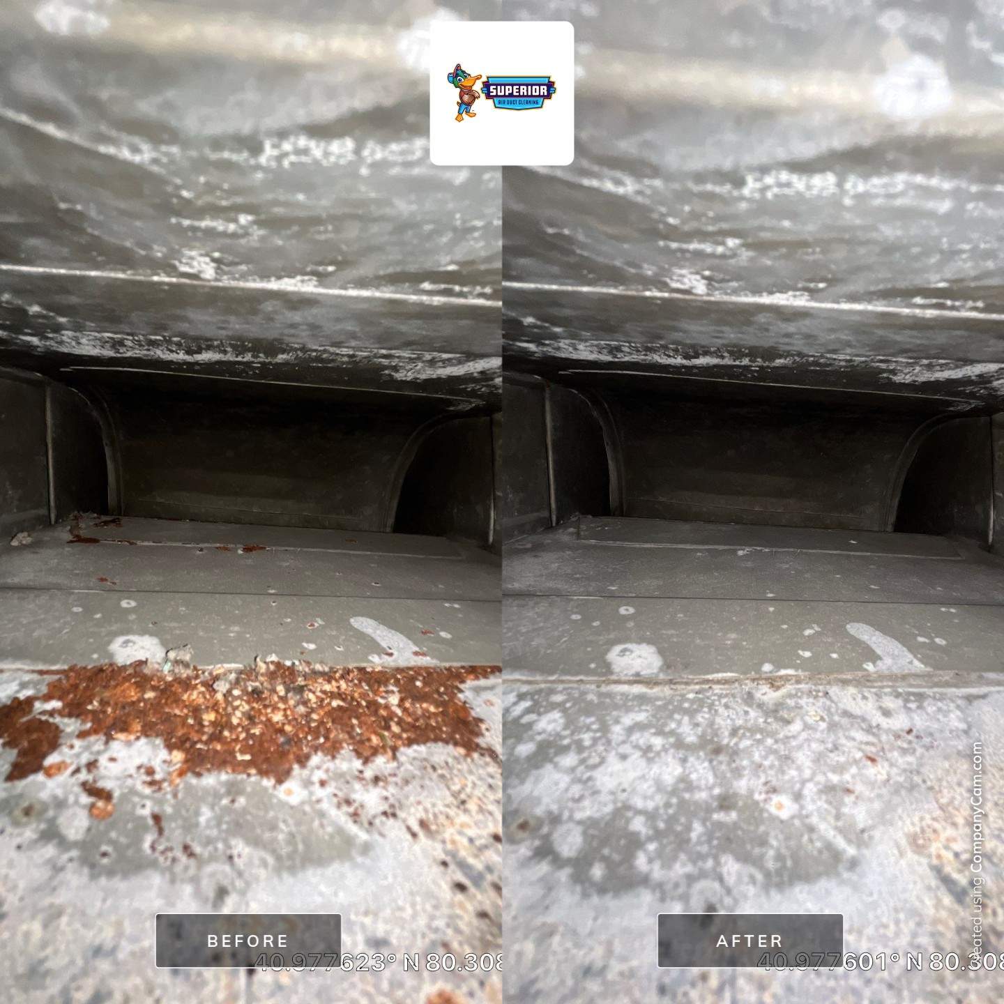 Air Duct Cleaning With a Vacuum Truck in New Castle, PA by Superior Air Duct Cleaning