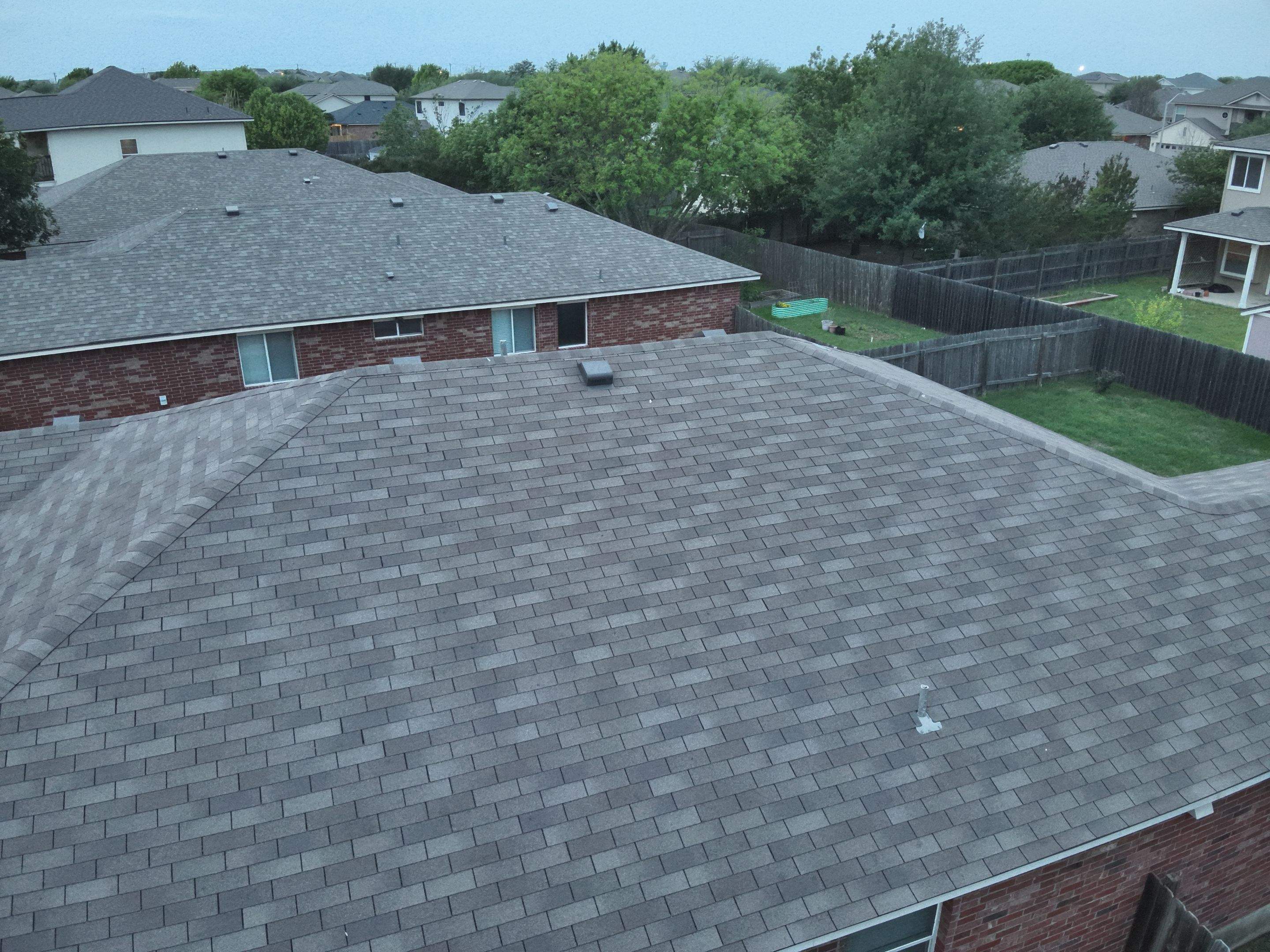 Residential Roof Replacement and Storm Damage Restoration in Leander by Caliber Restoration LLC