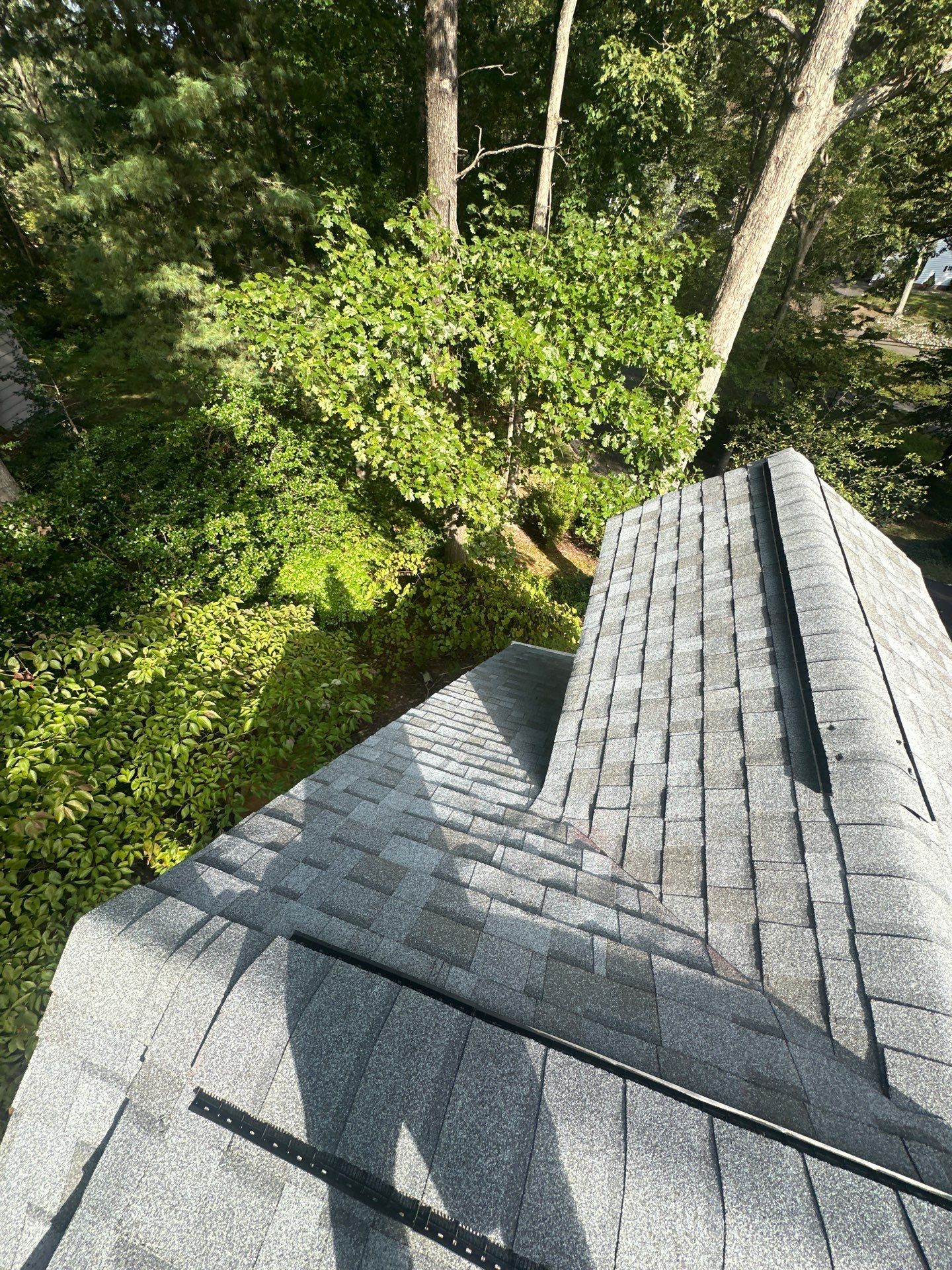 Architectural Shingle Roof Replacement as Part of an Addition by Cade Construction