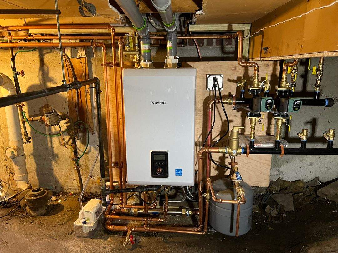 Navien Combi Boiler Installation — Marblehead, MA by FAGONE MECHANICAL