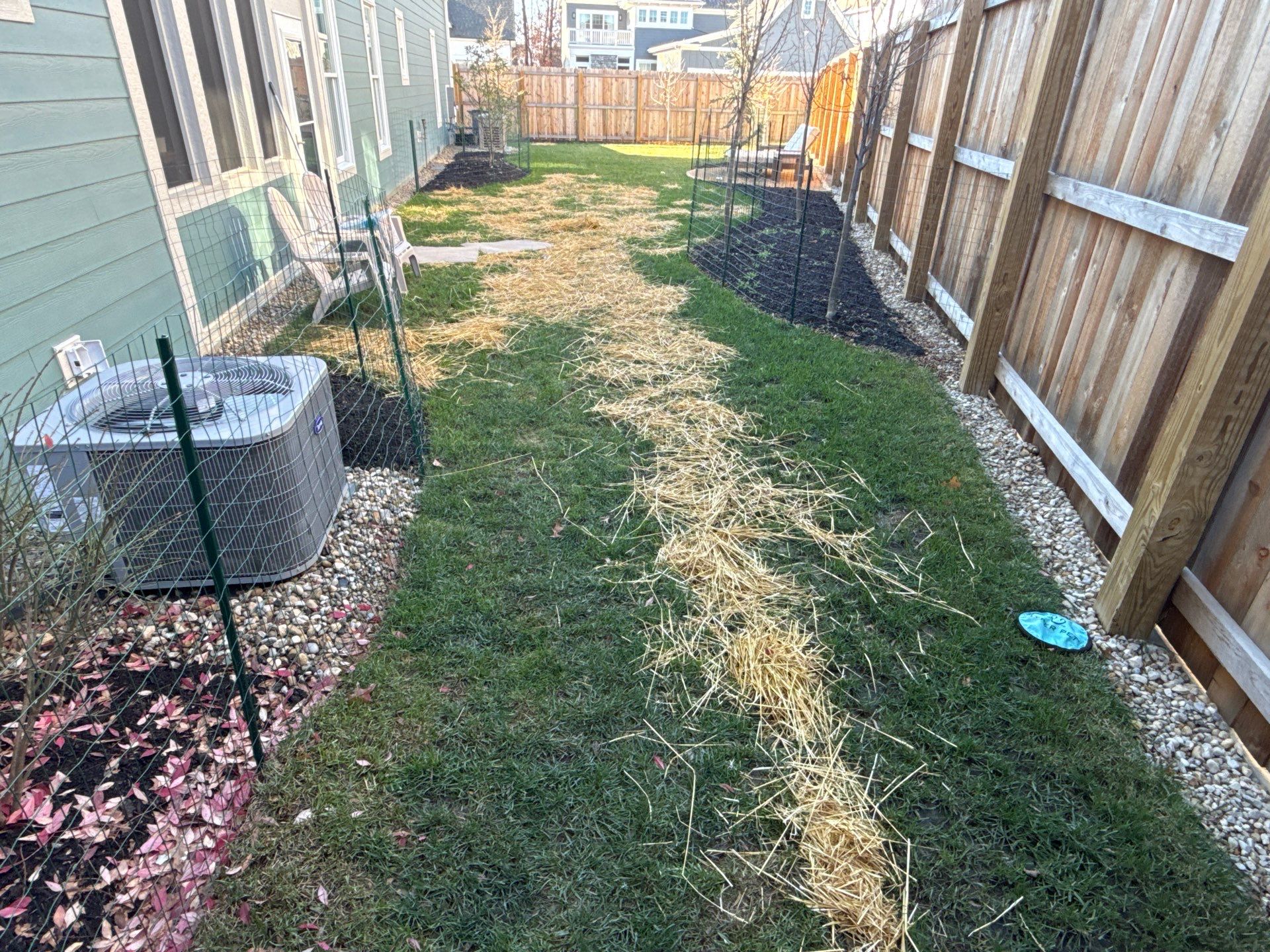 Lewis Center Partial Backyard Pet Turf by Southwest Greens Midwest