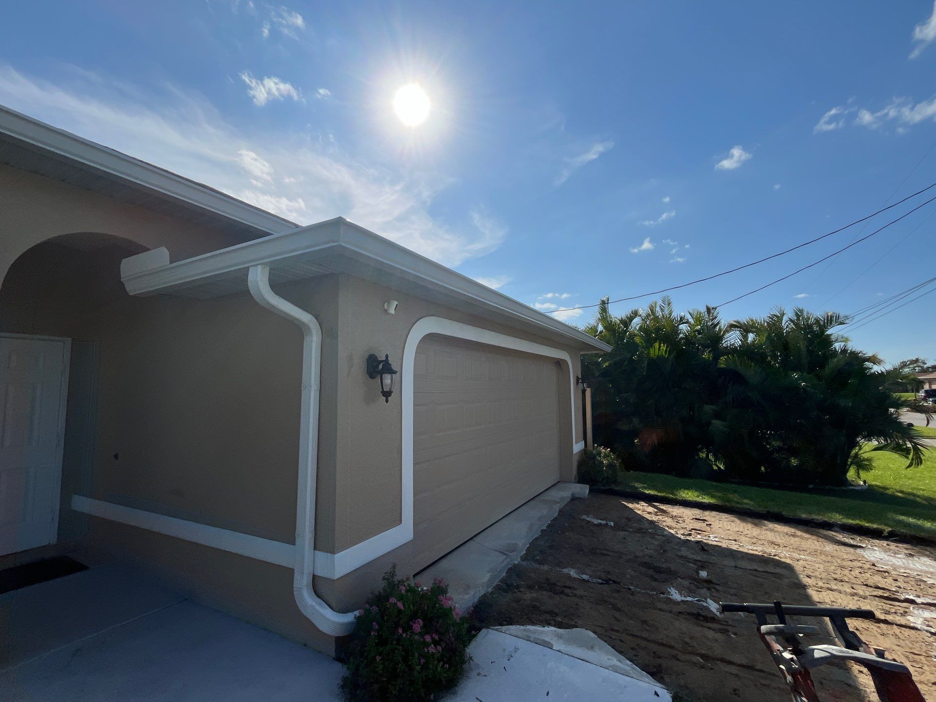 Downspout Extensions for Cape Coral Homes by Gutter Professors