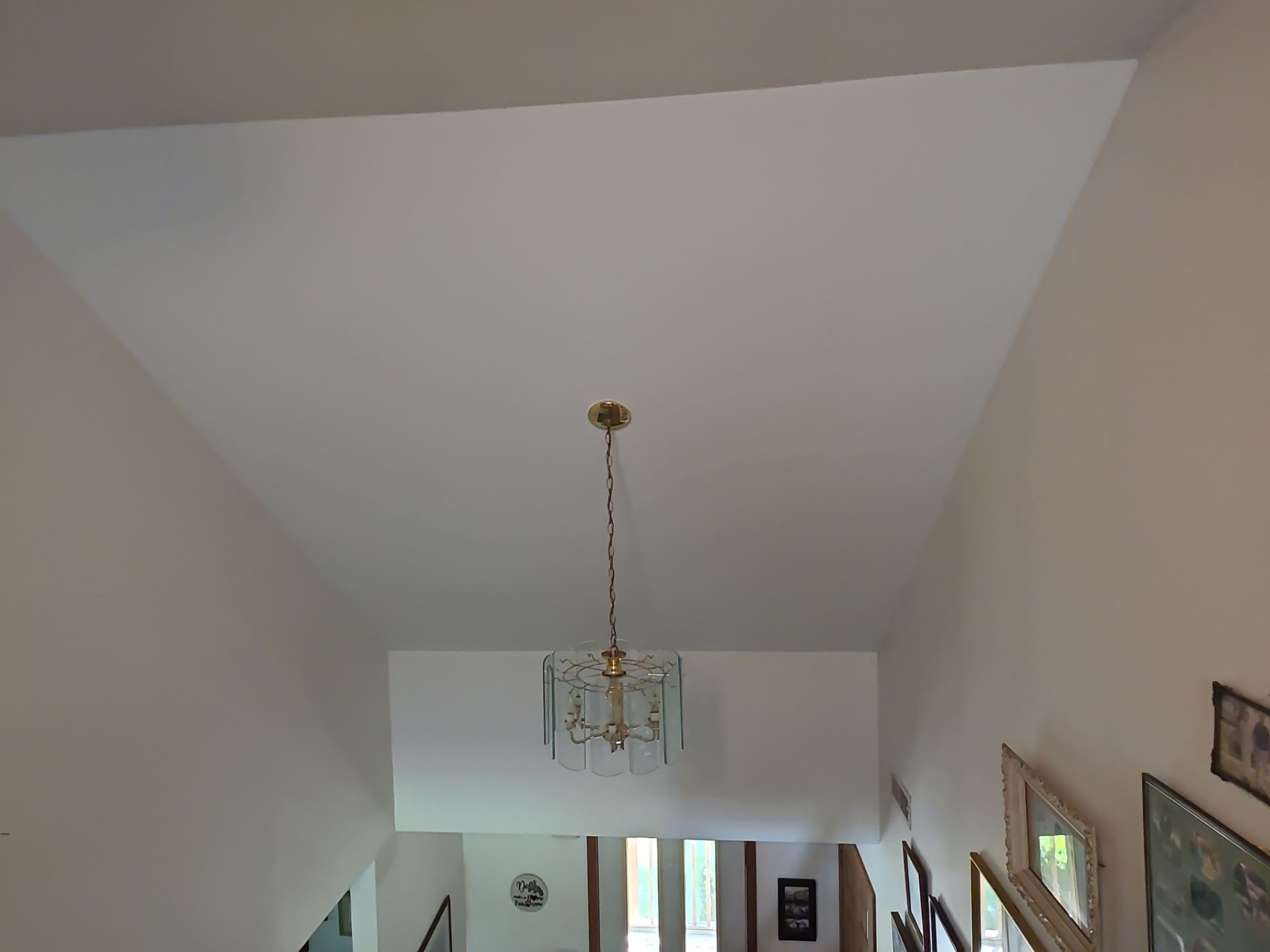 Interior Ceiling Repainting in Fremont Michigan by Gordon Painting