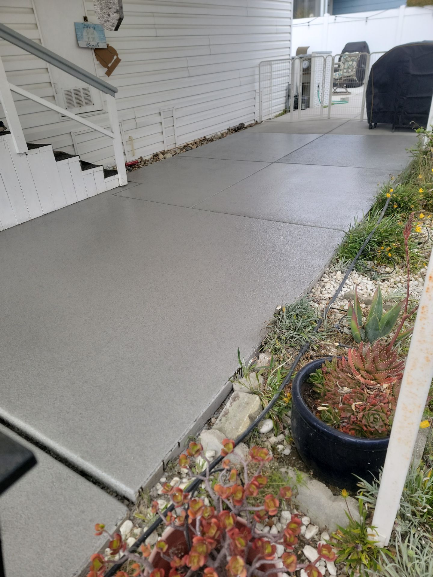 Solid color Car Port by MGP Coatings