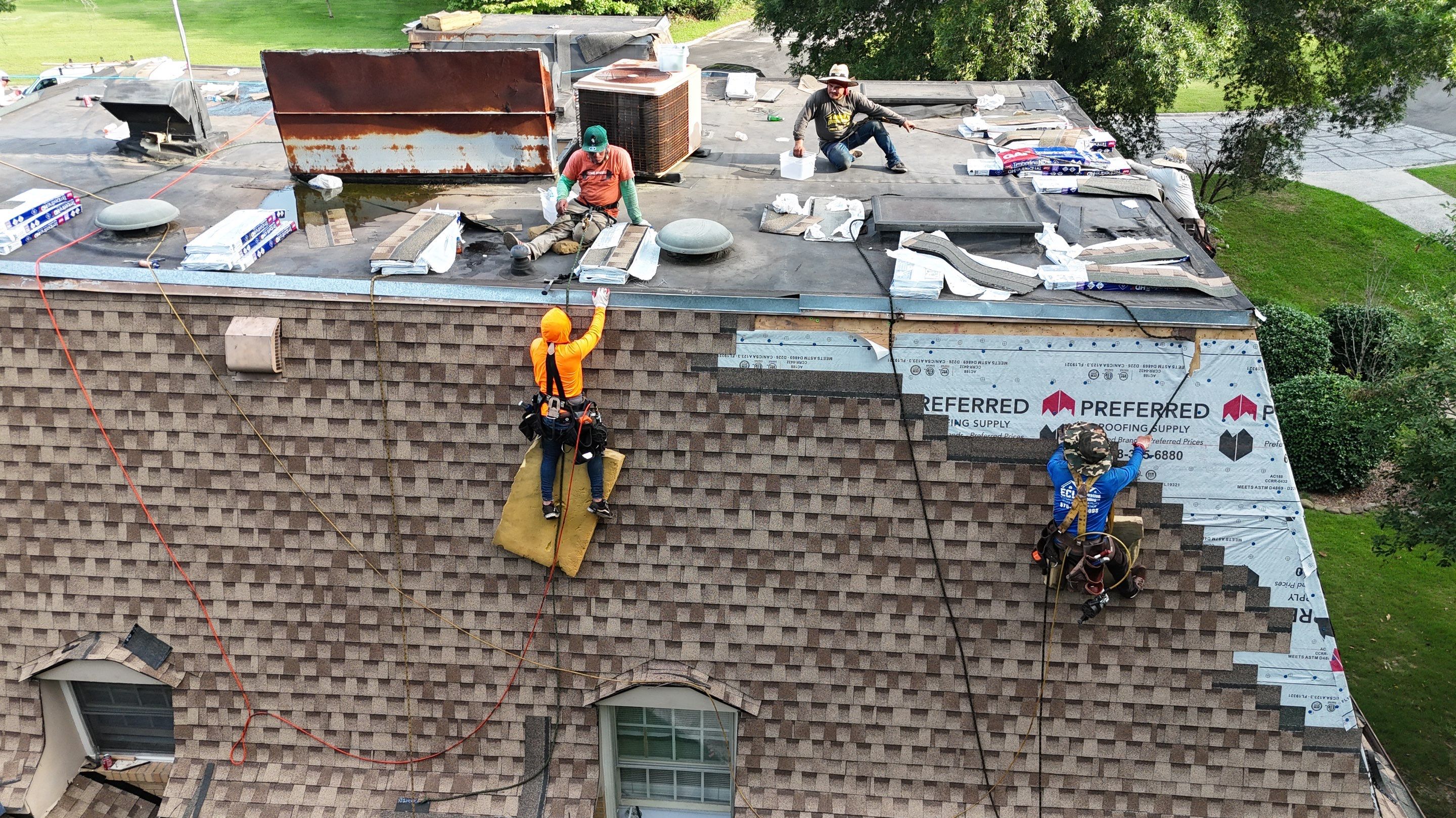 Commercial Flat Top Roof by Roof Bullies