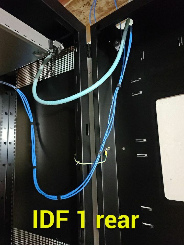 Structure Cable Installation using Cat 6 Cabling & Fiber  by Firmament Solutions