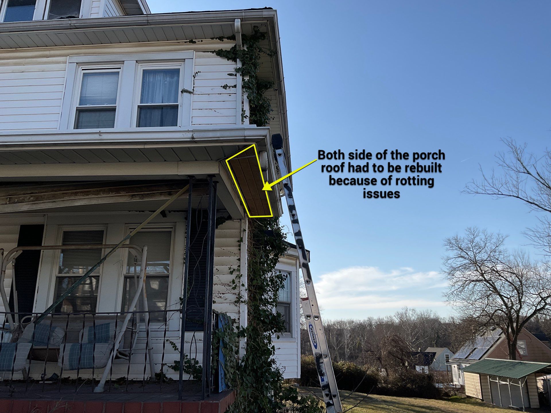Porch Exterior Renovation by Alpha Design Services