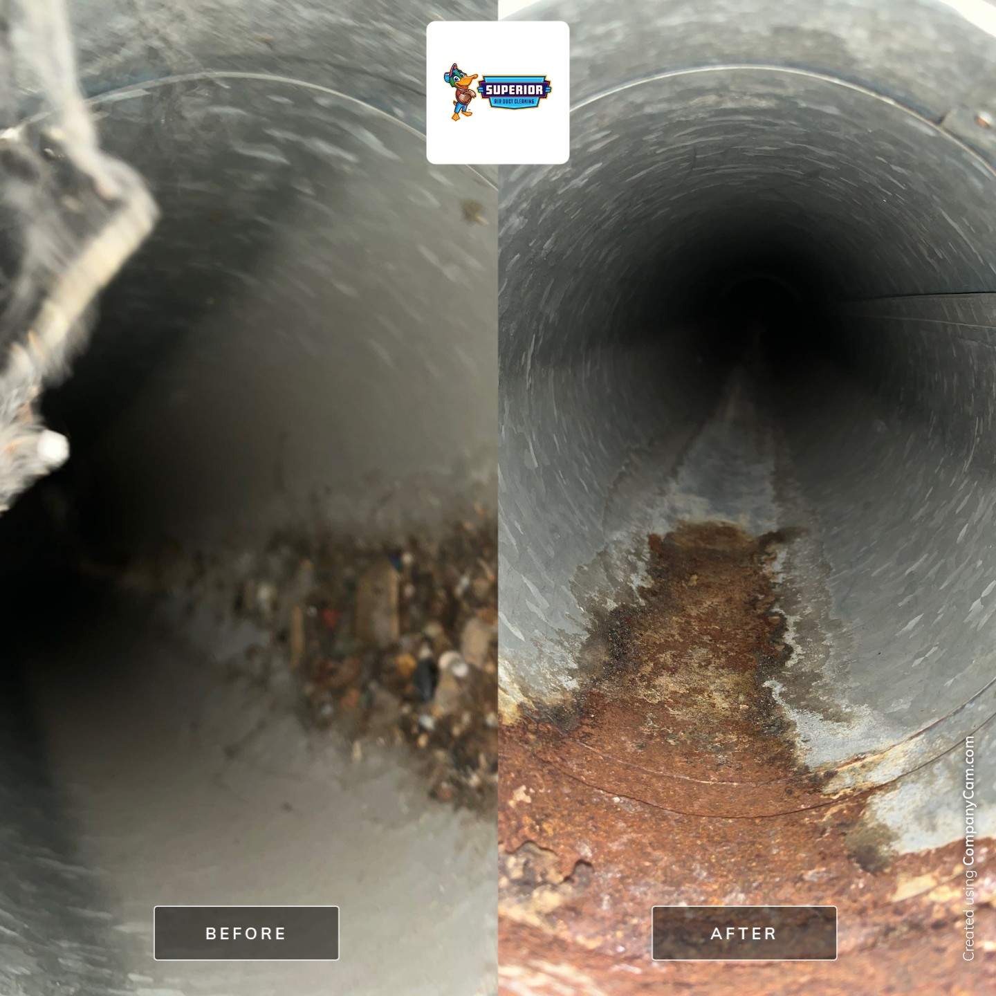 Air Duct Cleaning With a Vacuum Truck in Wampum, PA by Superior Air Duct Cleaning