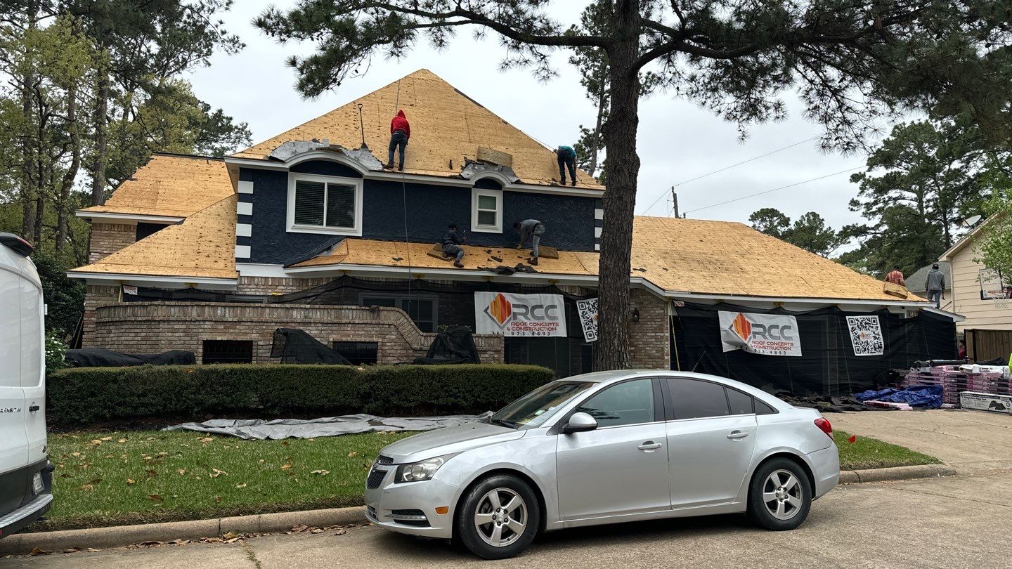 Residential Roofing Installation using Owen's Corning in Champions, Tx by Roof Concepts Construction