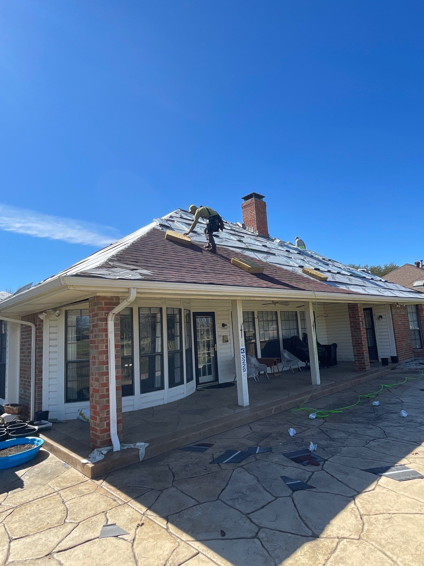 Project in Garland by Rhino Roofing and General Contracting, LLC