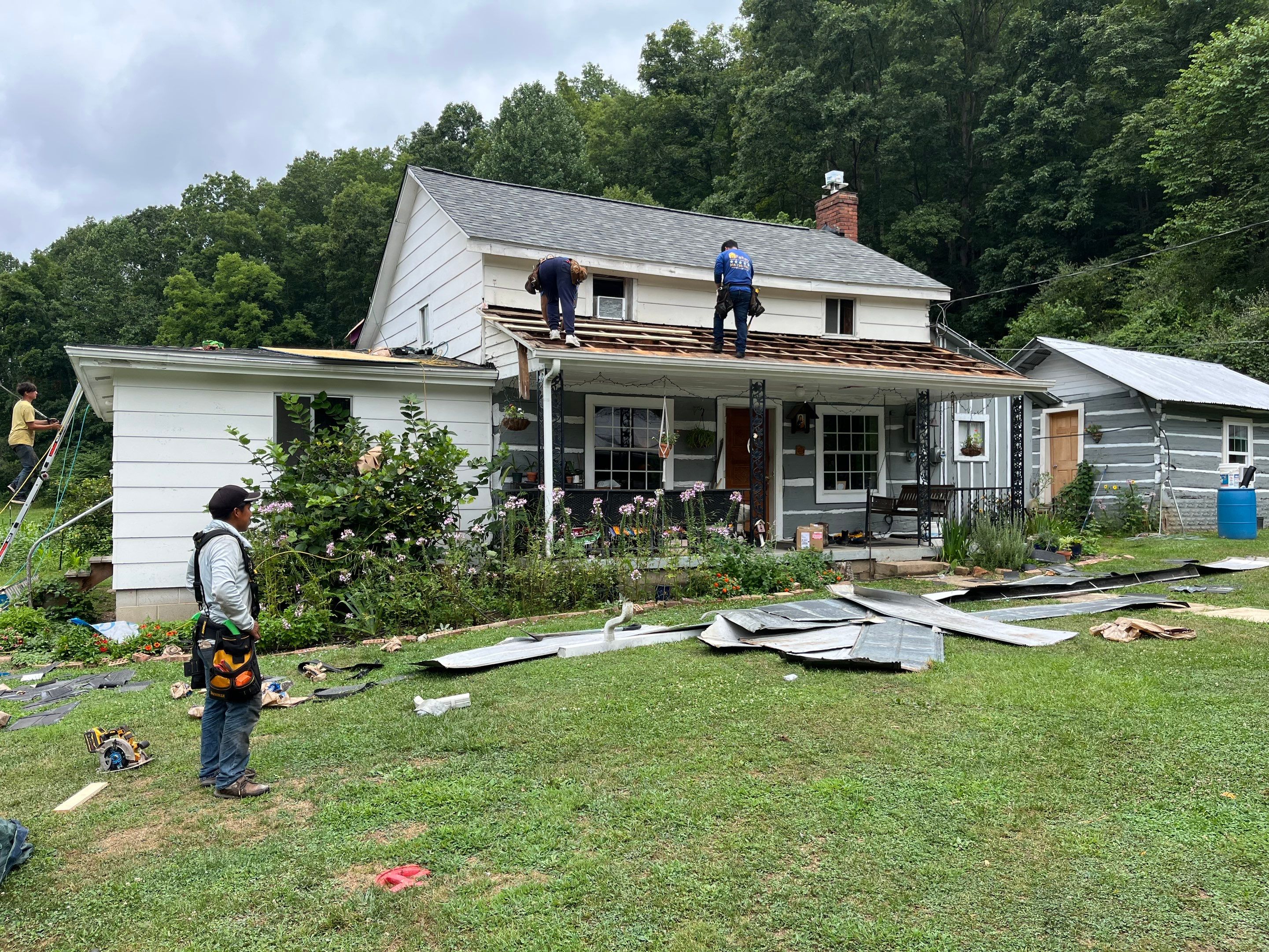 Residential Roofing Installation using Certainteed Landmark Pro Shingles by Fahey Roofing + Contracting