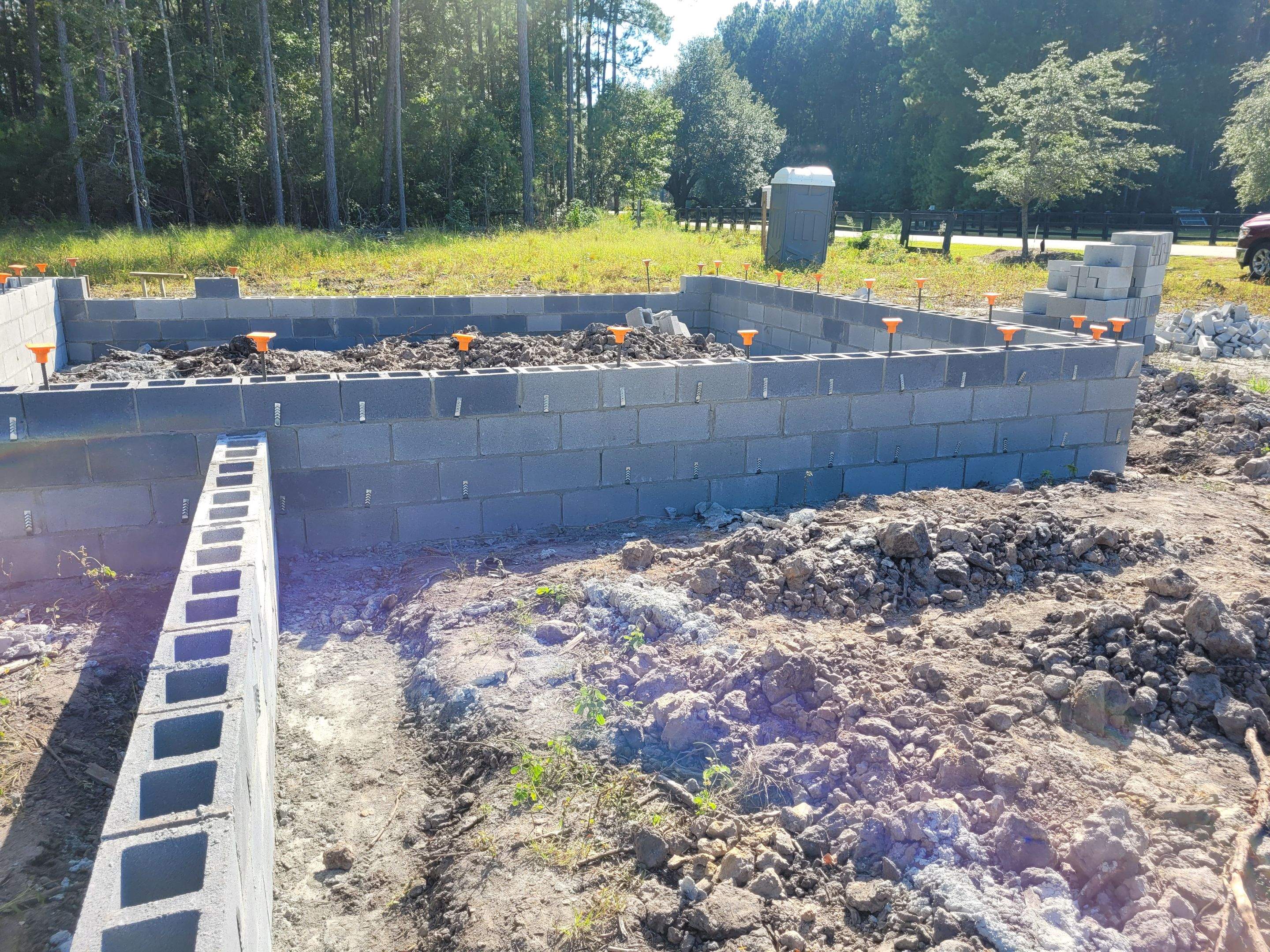 New Home Construction using brick and vertical vinyl by Cornerstone Home Builders, LLC