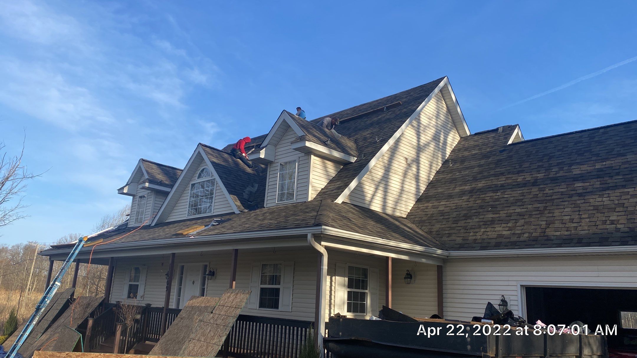 Roof Replacement using Owens Corning by 180 Contractors