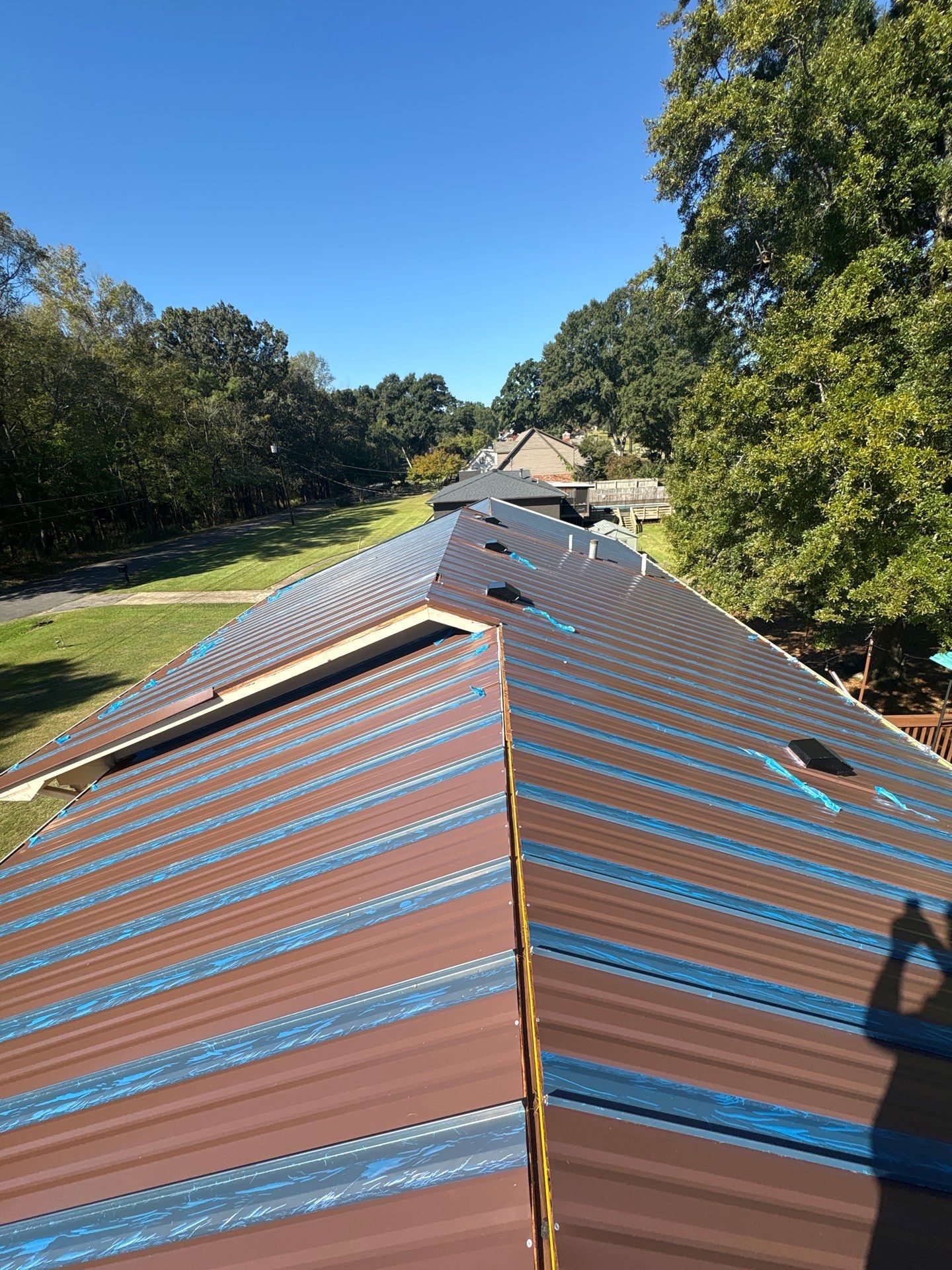 Standing Seam Metal Roof Installation in Trussville by NANOROOF Alabama