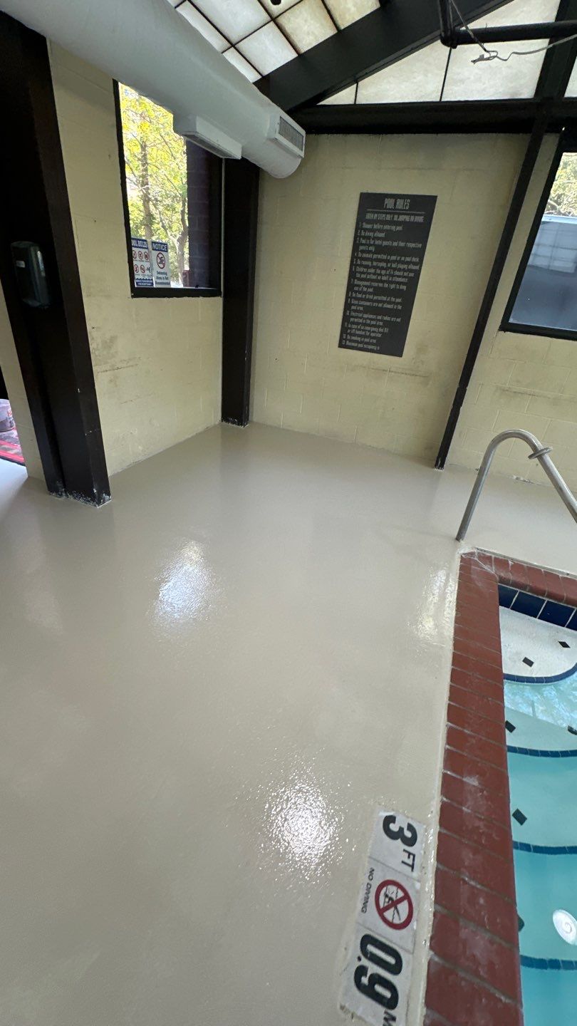 Hotel Pool Deck Project in Independence by Floors in a Day, Inc