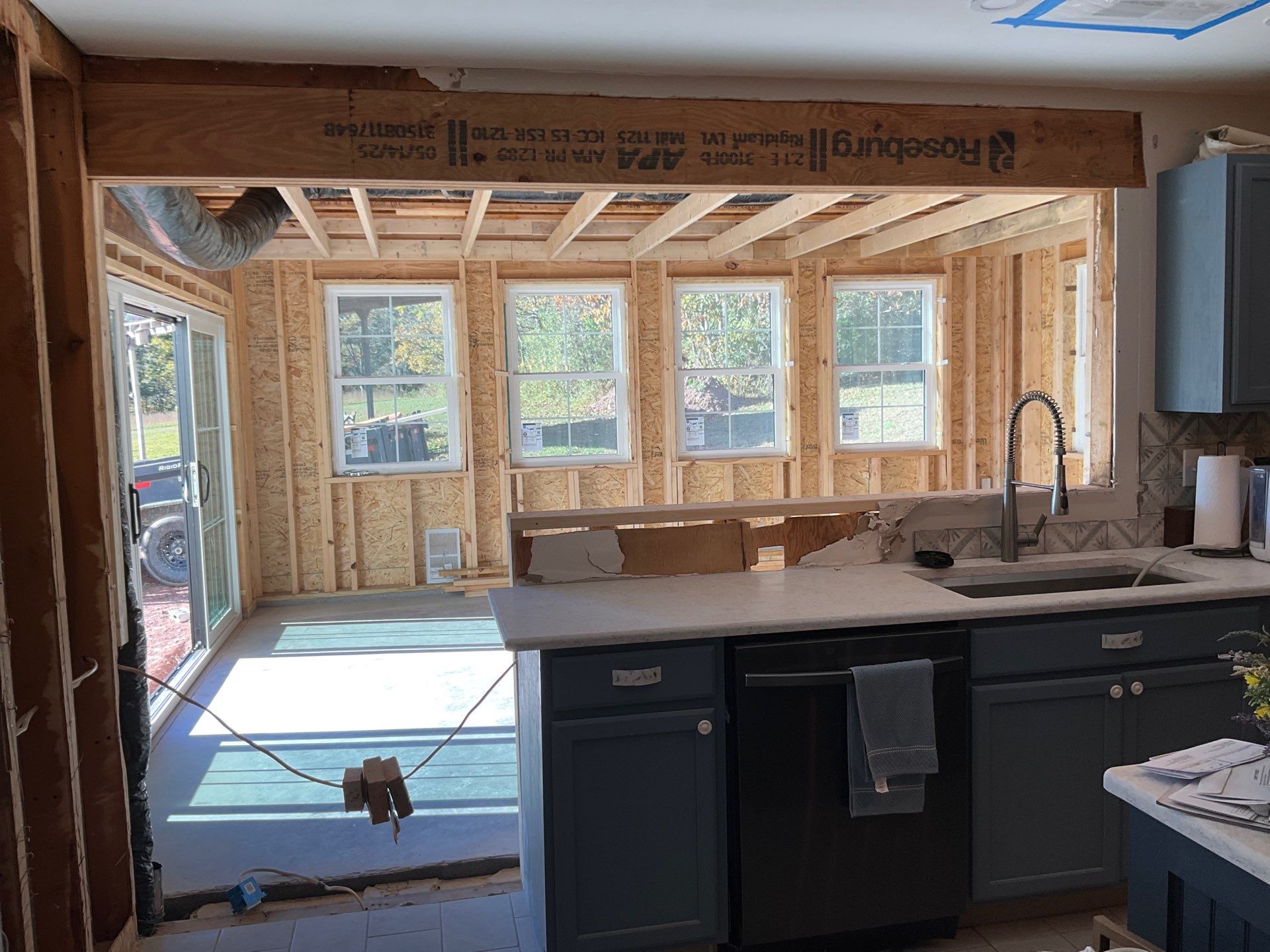 Two-Story Residential Addition and Exterior Transformation by Esh Builders