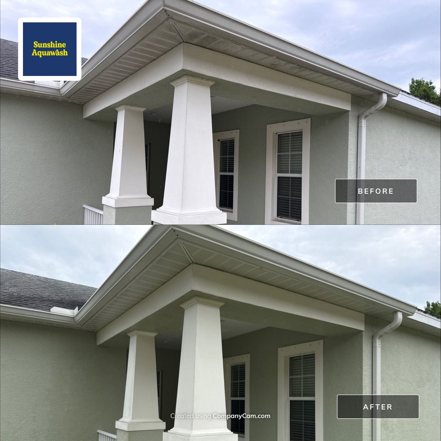 Vinyl Fence & Concrete Cleaning in Central Park at Lakewood Ranch, FL by Sunshine AquaWash