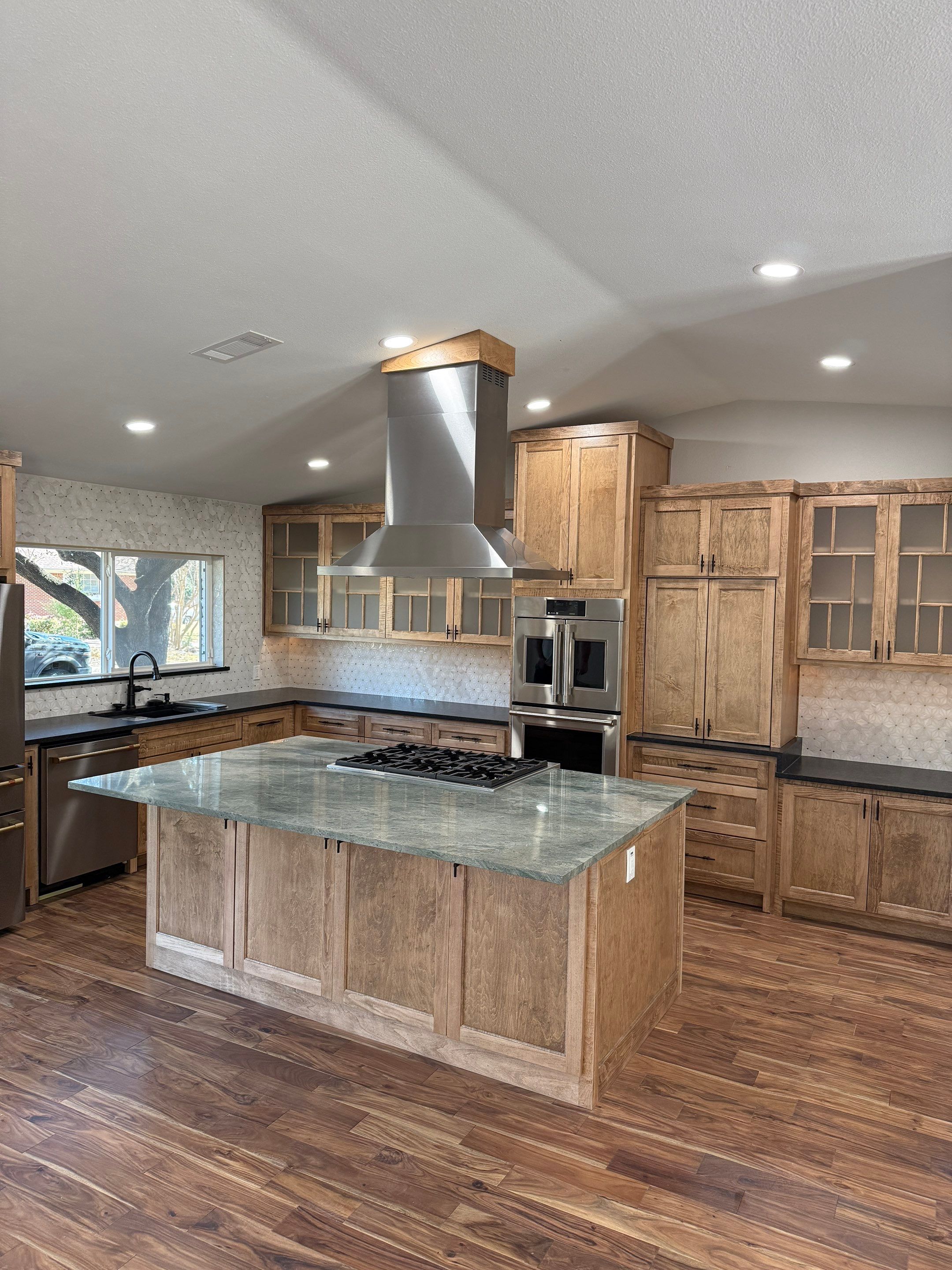 Custom Kitchen Remodel & Load Bearing Wall Removal: Dallas, TX by C3 Custom Builds