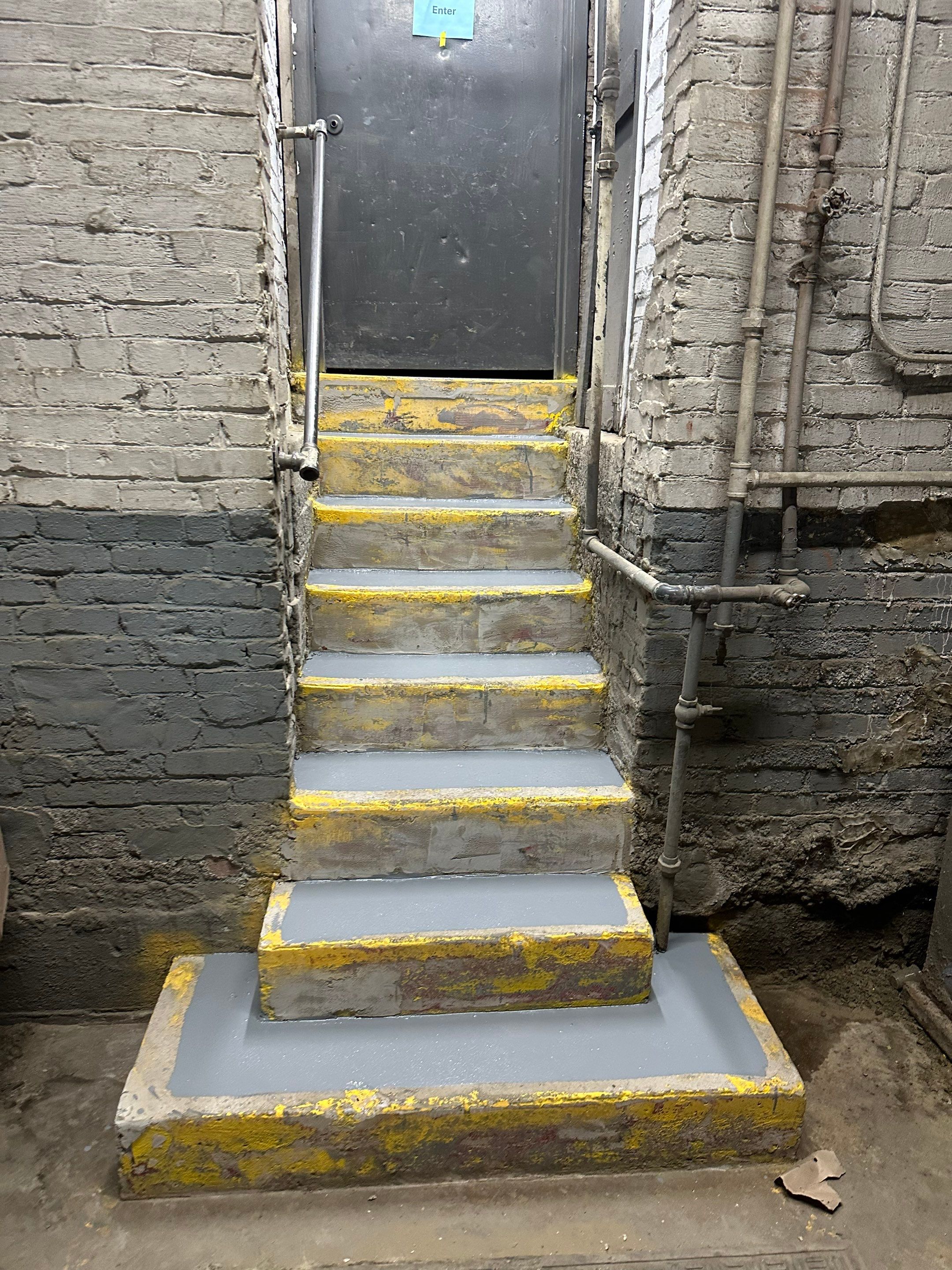 Industrial Grey Grit Project in Mars by Floors in a Day, Inc