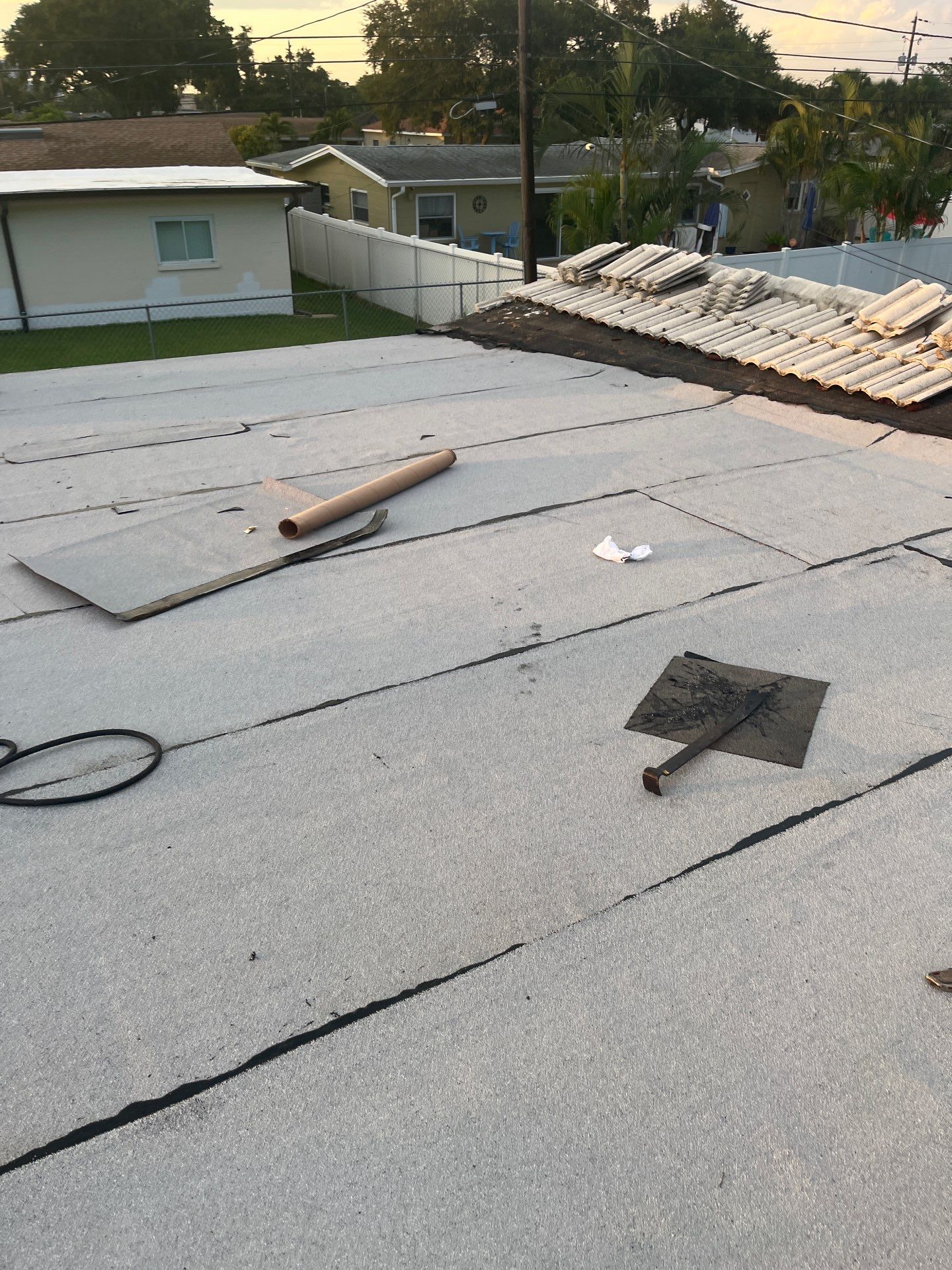 Project in St. Petersburg 33710 by Mitchell Roofing Company LLC 