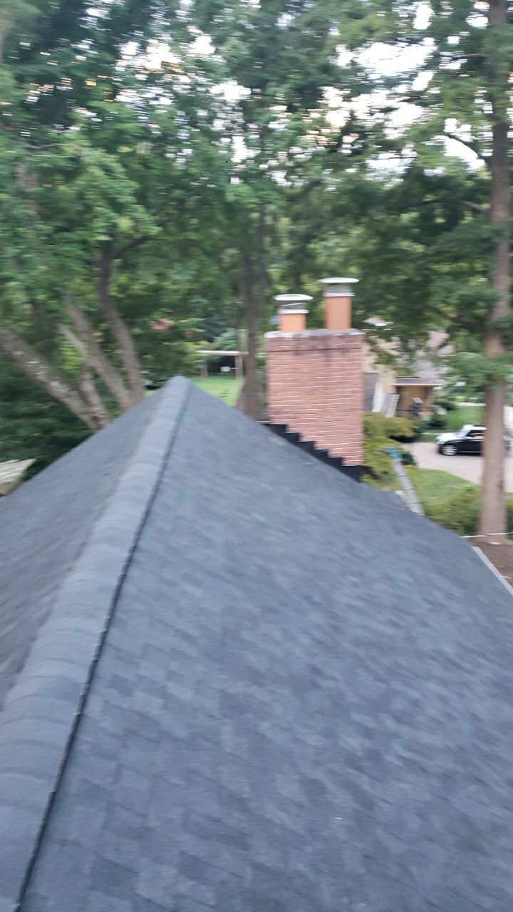 Alexandria Roof Project - CertainTeed Landmark Pro Max Def Charcoal Black Shingles by RM Banning, Inc.