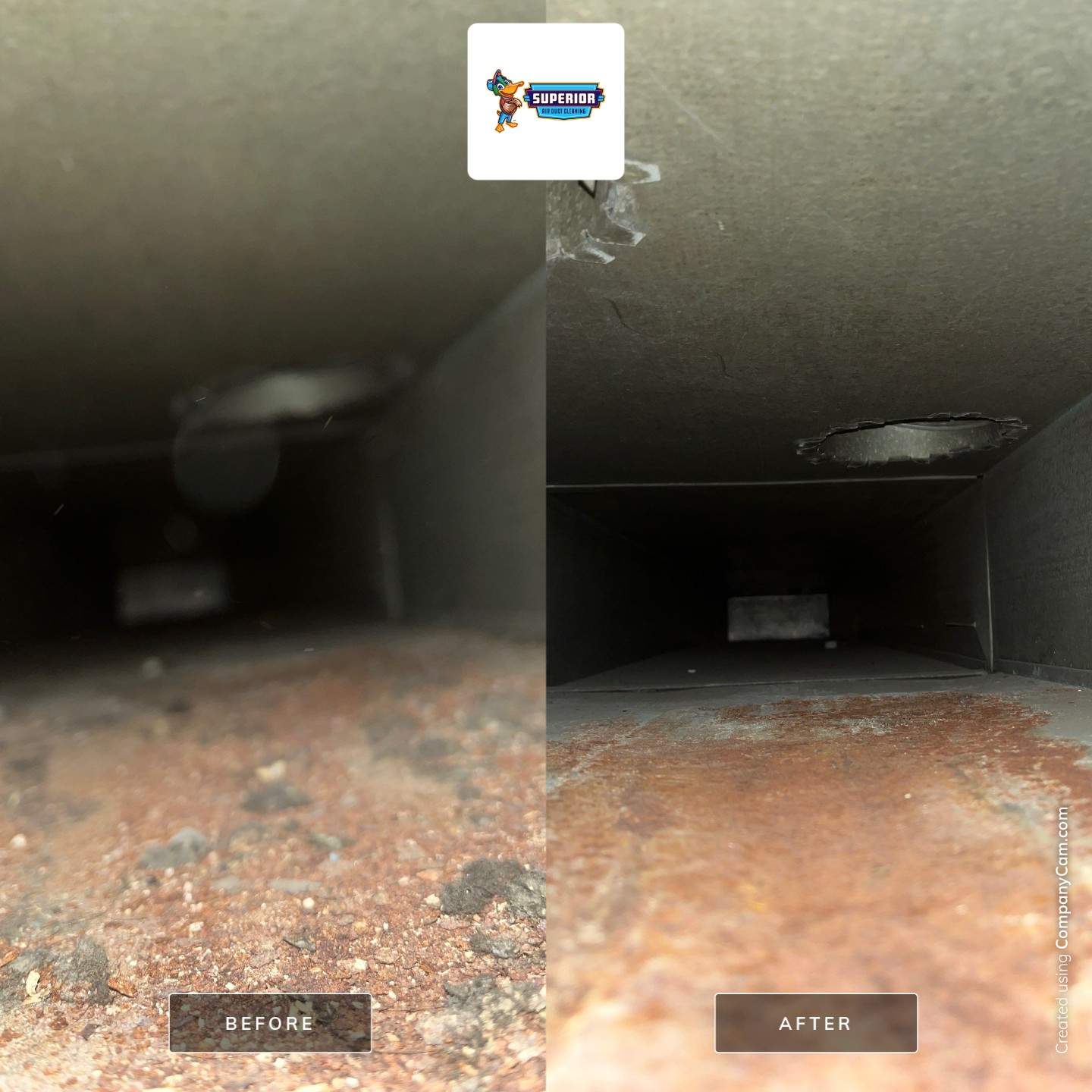 Air Duct Cleaning With a Vacuum Truck in Cranberry Twp, PA by Superior Air Duct Cleaning