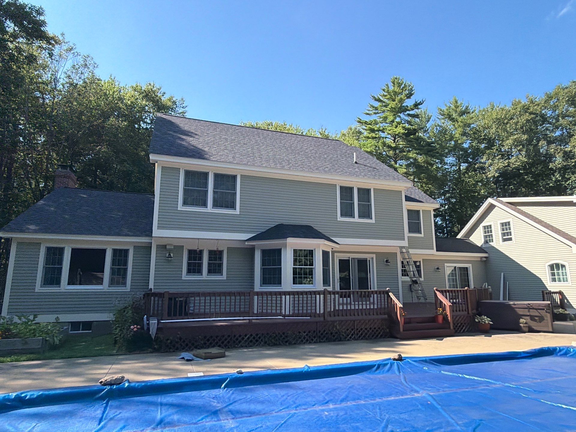 š IKO Roof Transformation in Berwick, Maine! š²šØ by Tall pine roofing