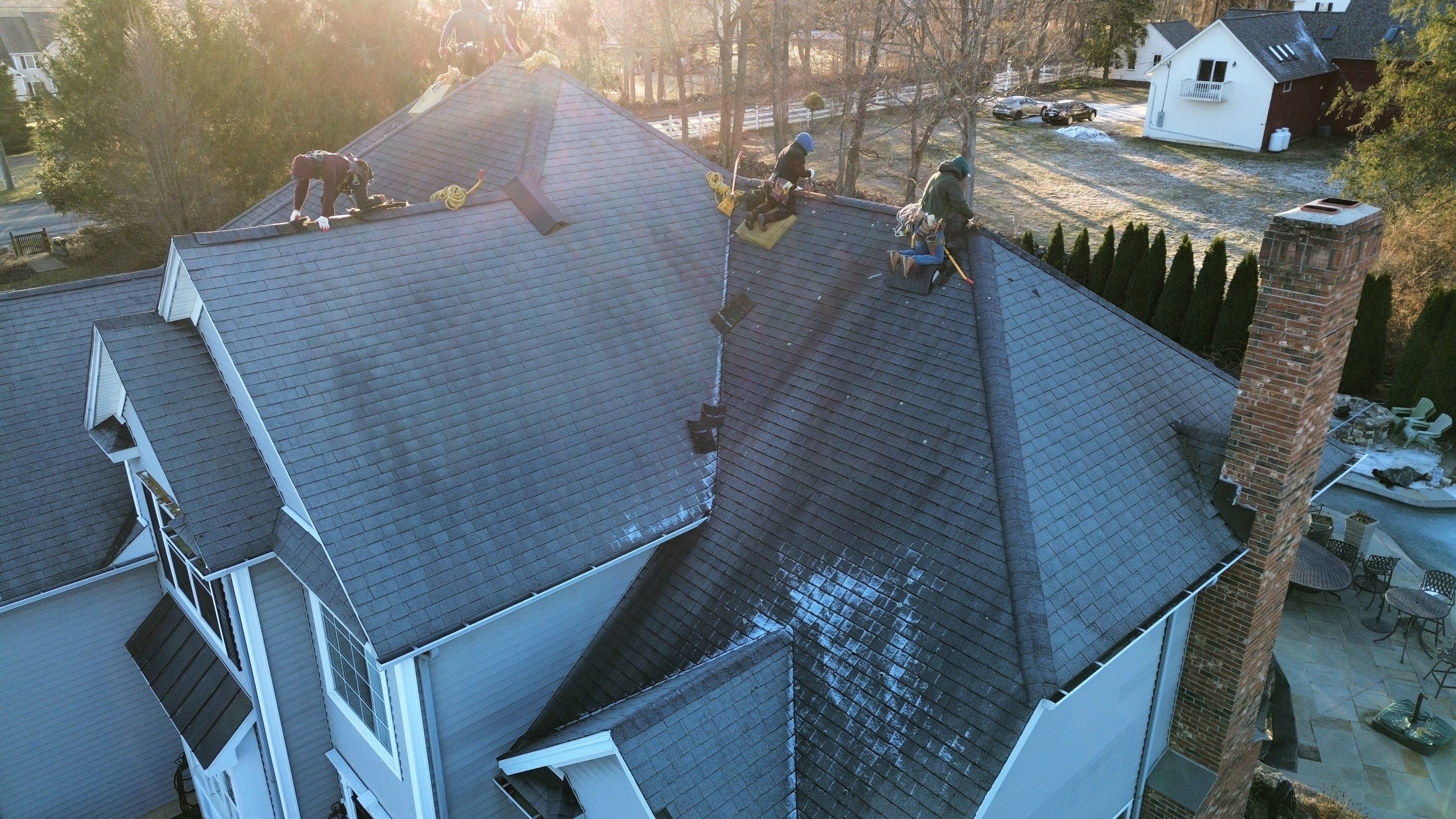 Federowicz Roof Completion by Royal Restoration CT 