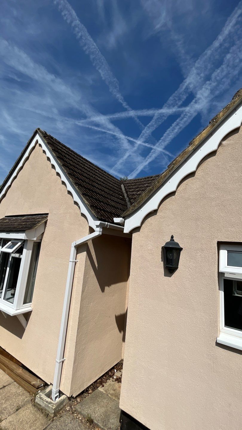Roof Clean  - Moss Removal - Gutter Clean using Honda 15lpm Low Pressure Washing Machine by Ges Exterior Cleaning ltd