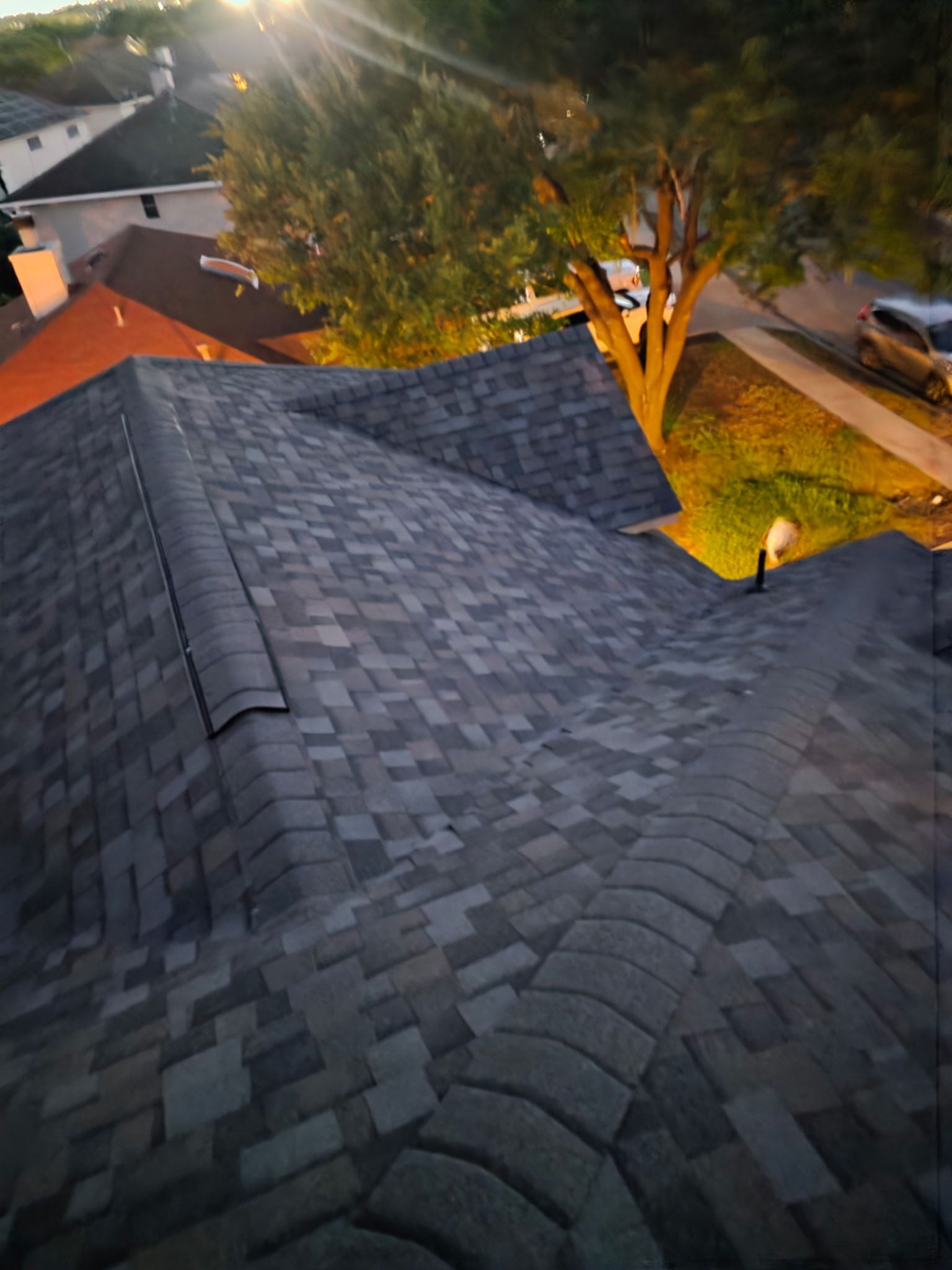 Round Rock, old town two-story by REPS Austin Area Roofer