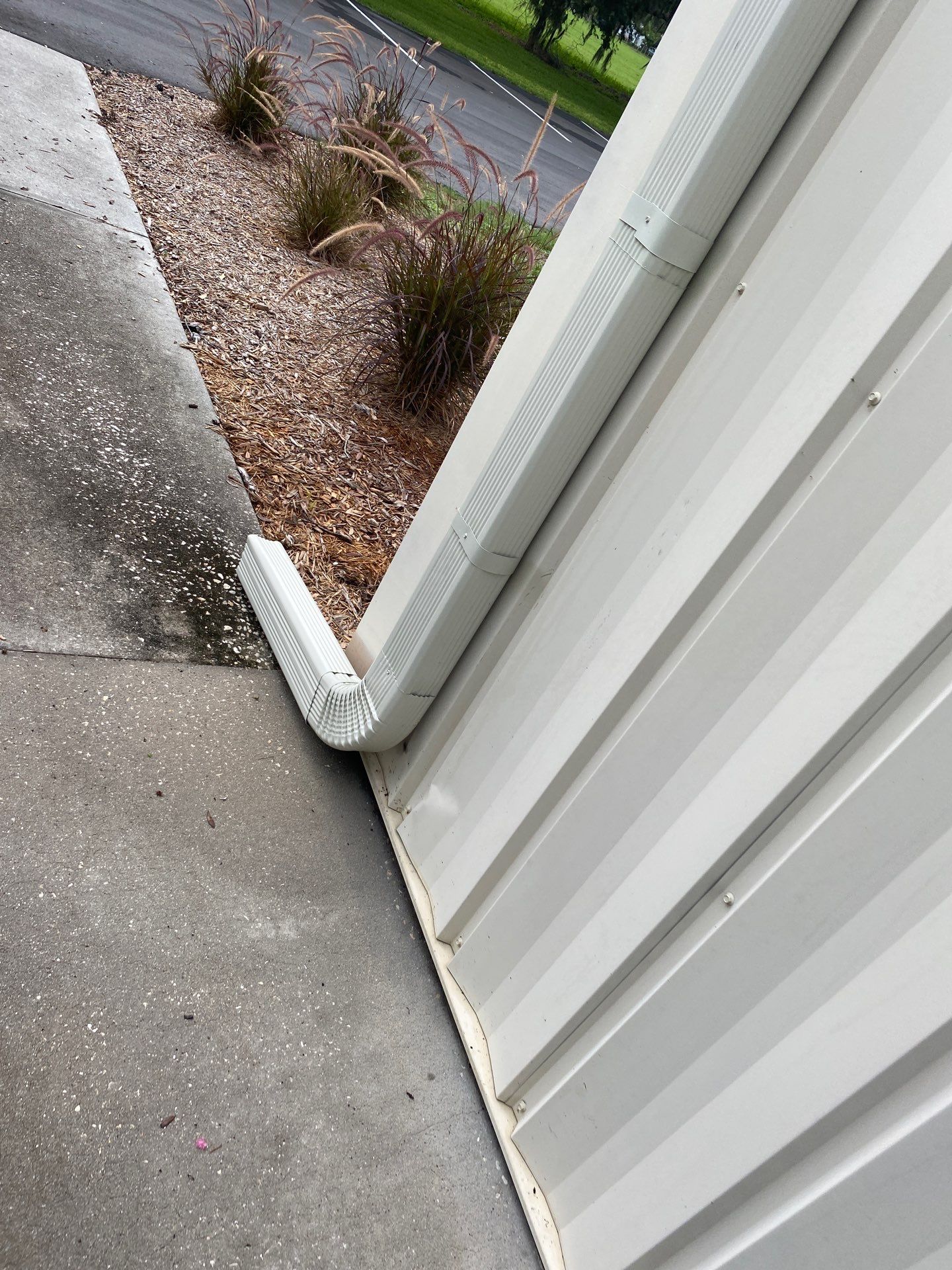 Sarasota Fire House - New Downspouts by Gutter Professors