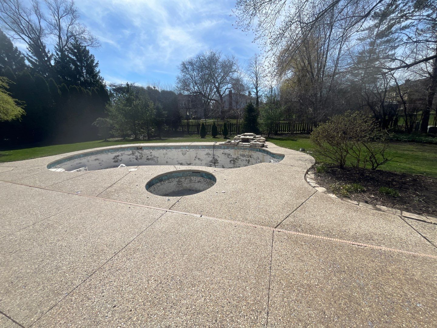 Aggregate Clean and seal using low gloss sealer by Northern Power Washing LLC.