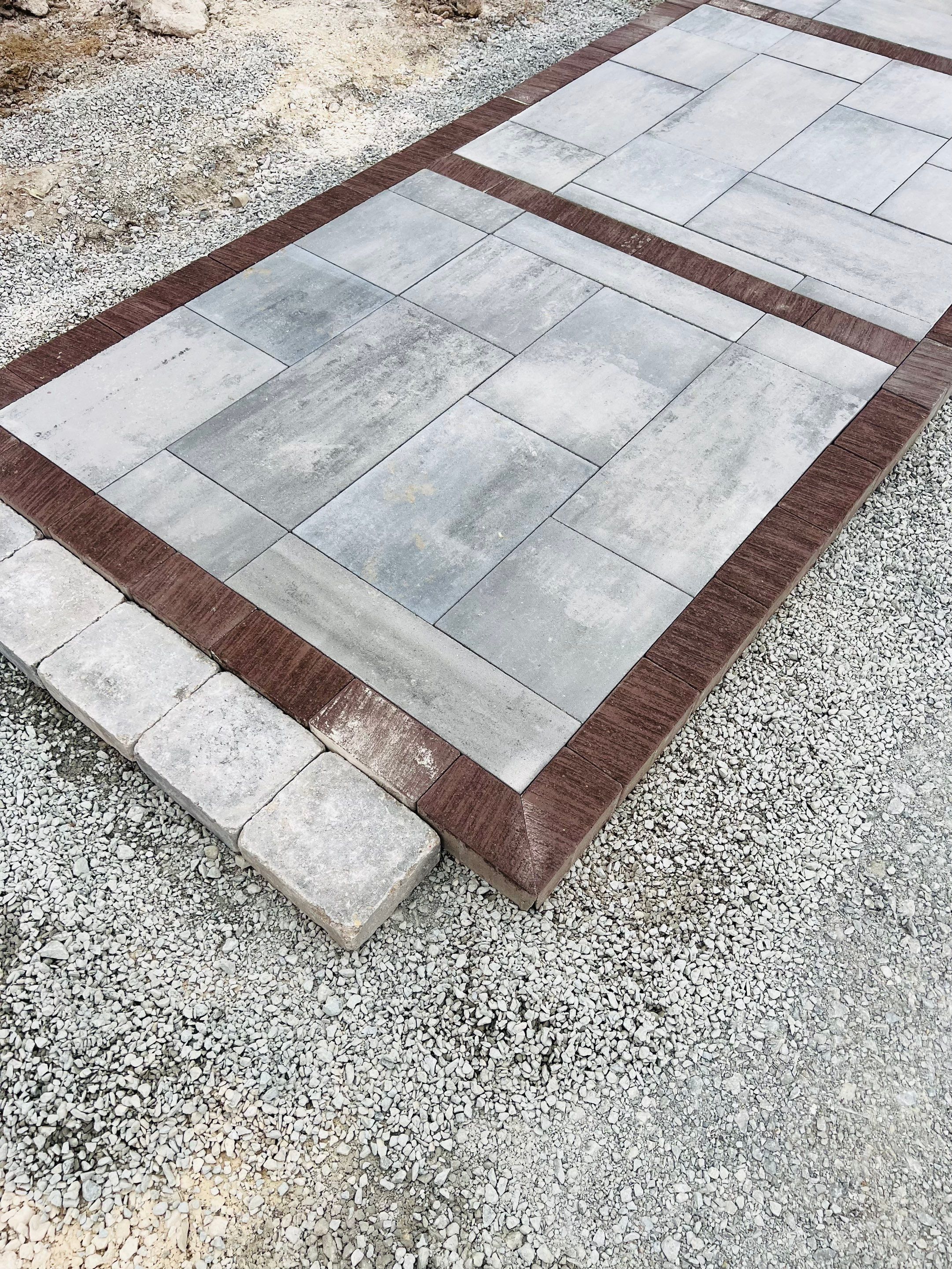 Hardscape Design & Install using Unilock Products by Reisenberg’s Lawn & Landscape, LLC