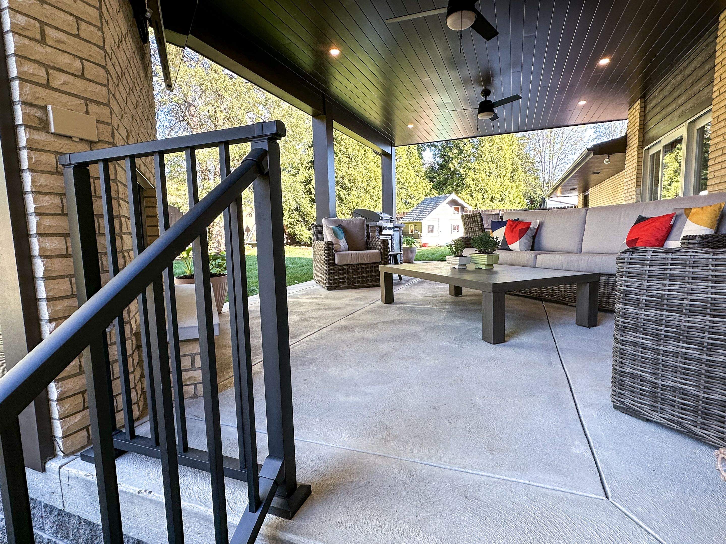 Centerville Covered Patio by Zengel Group