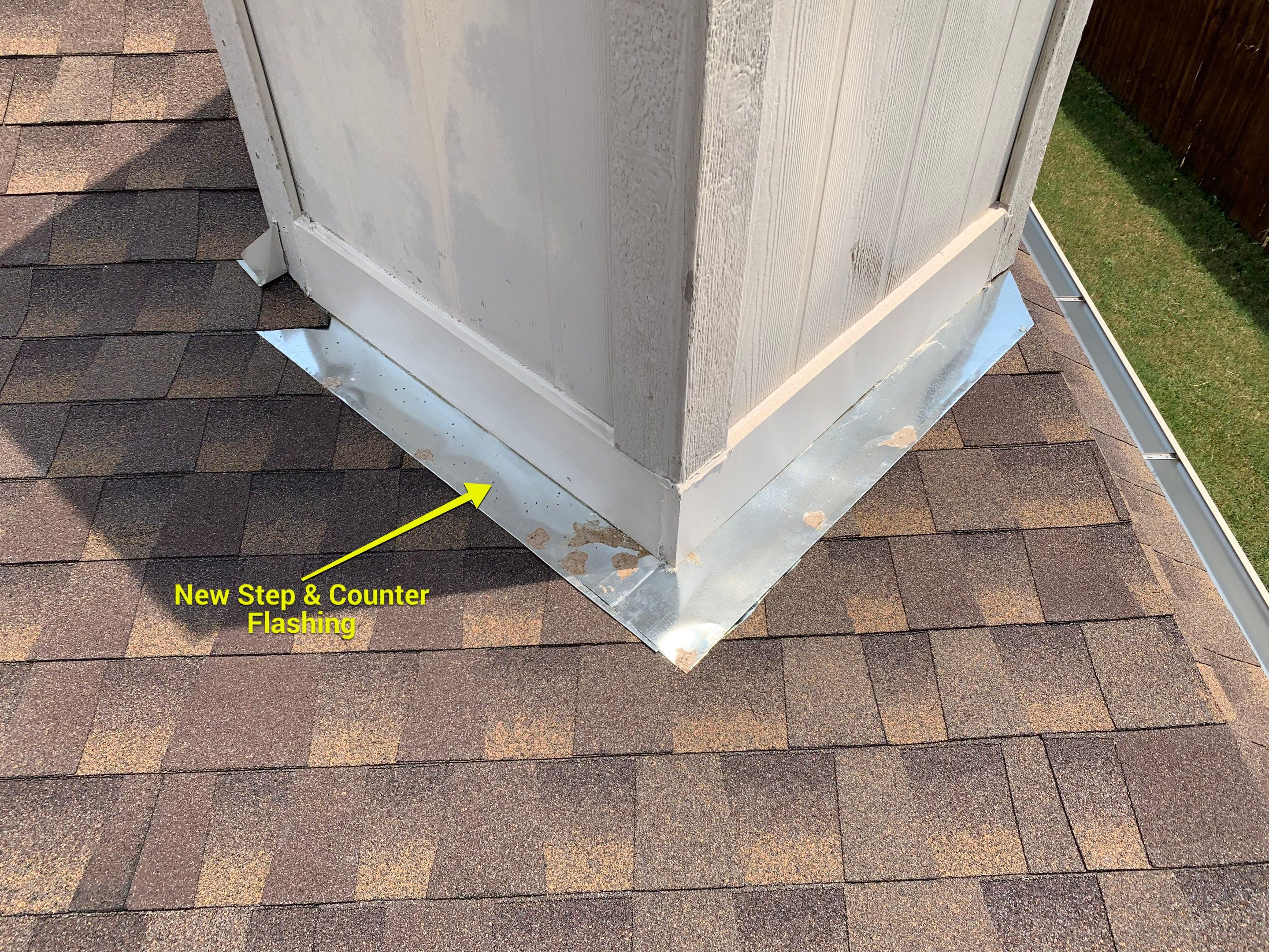 New Patio Addition for a current Client by First United Roofing & Construction